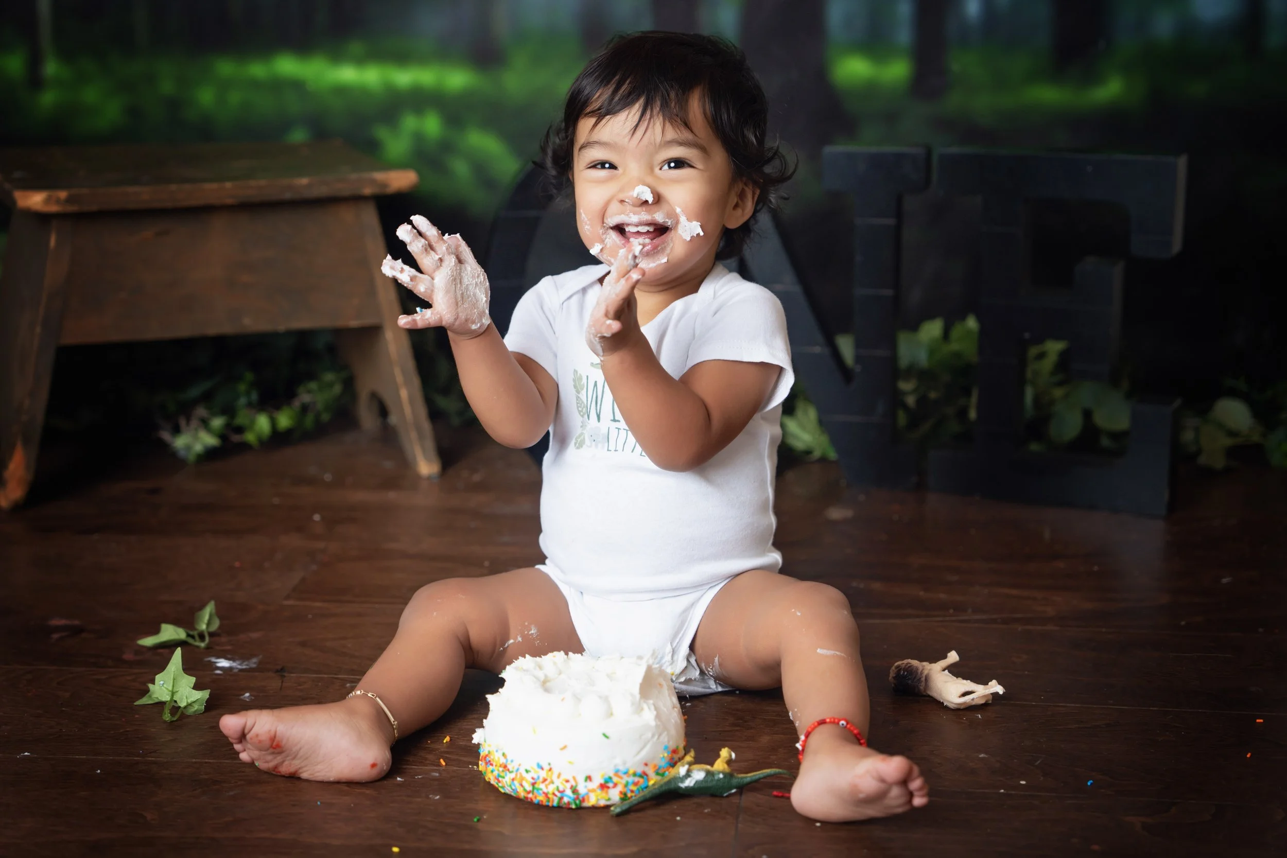 Chattanooga Smash Cake and first birthday portrait 29