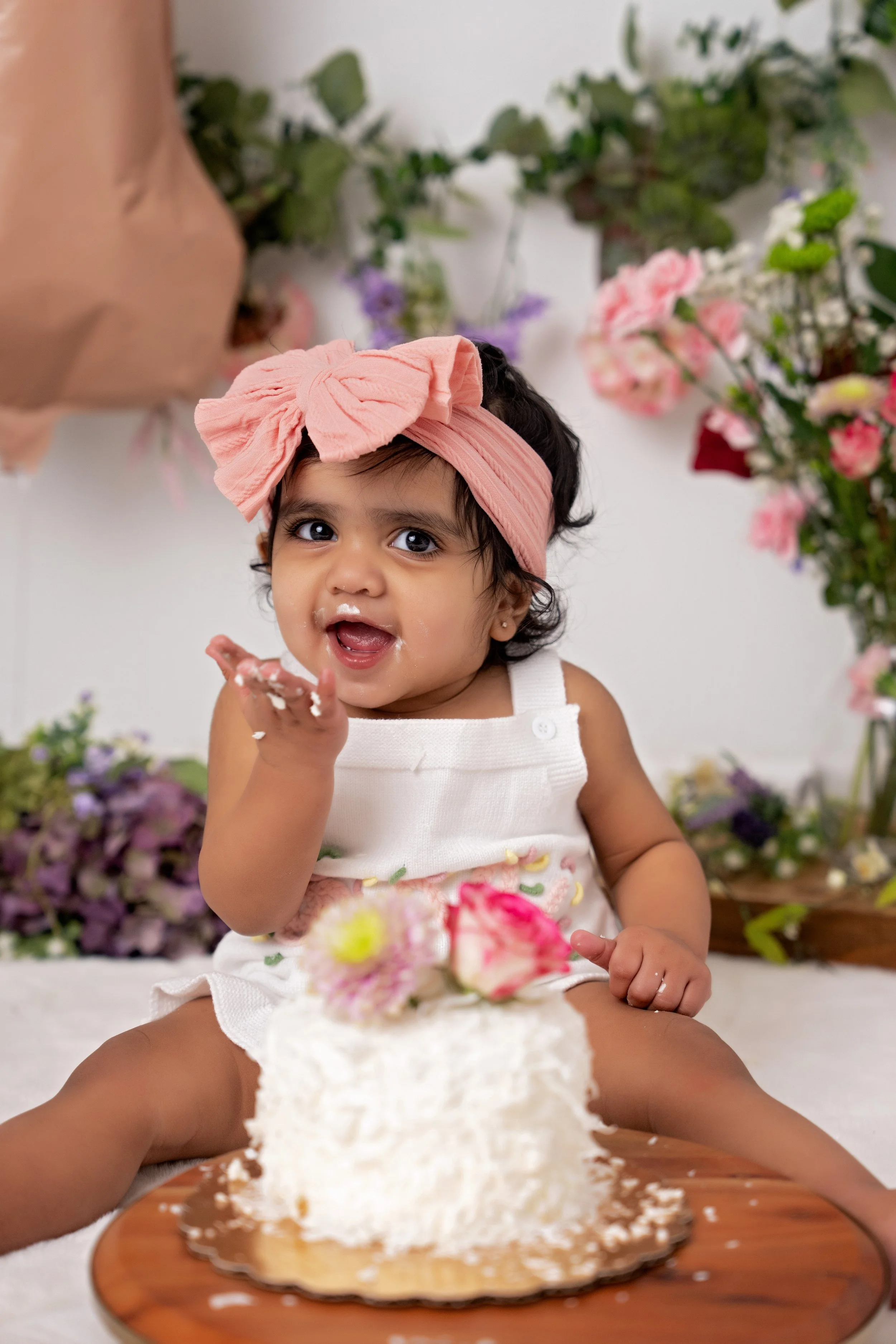 Chattanooga Smash Cake and first birthday portrait 32