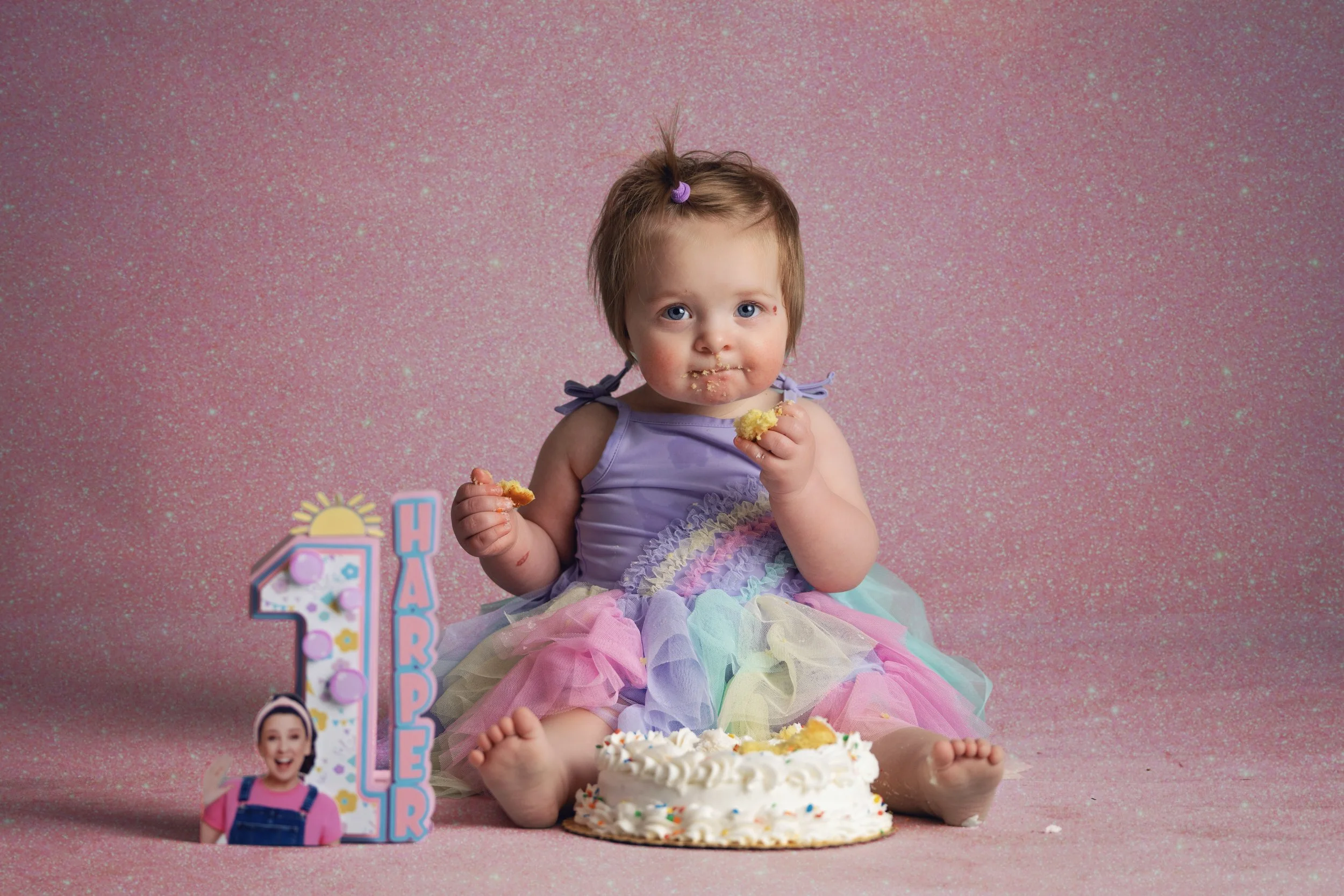 Chattanooga Smash Cake and first birthday portrait 34