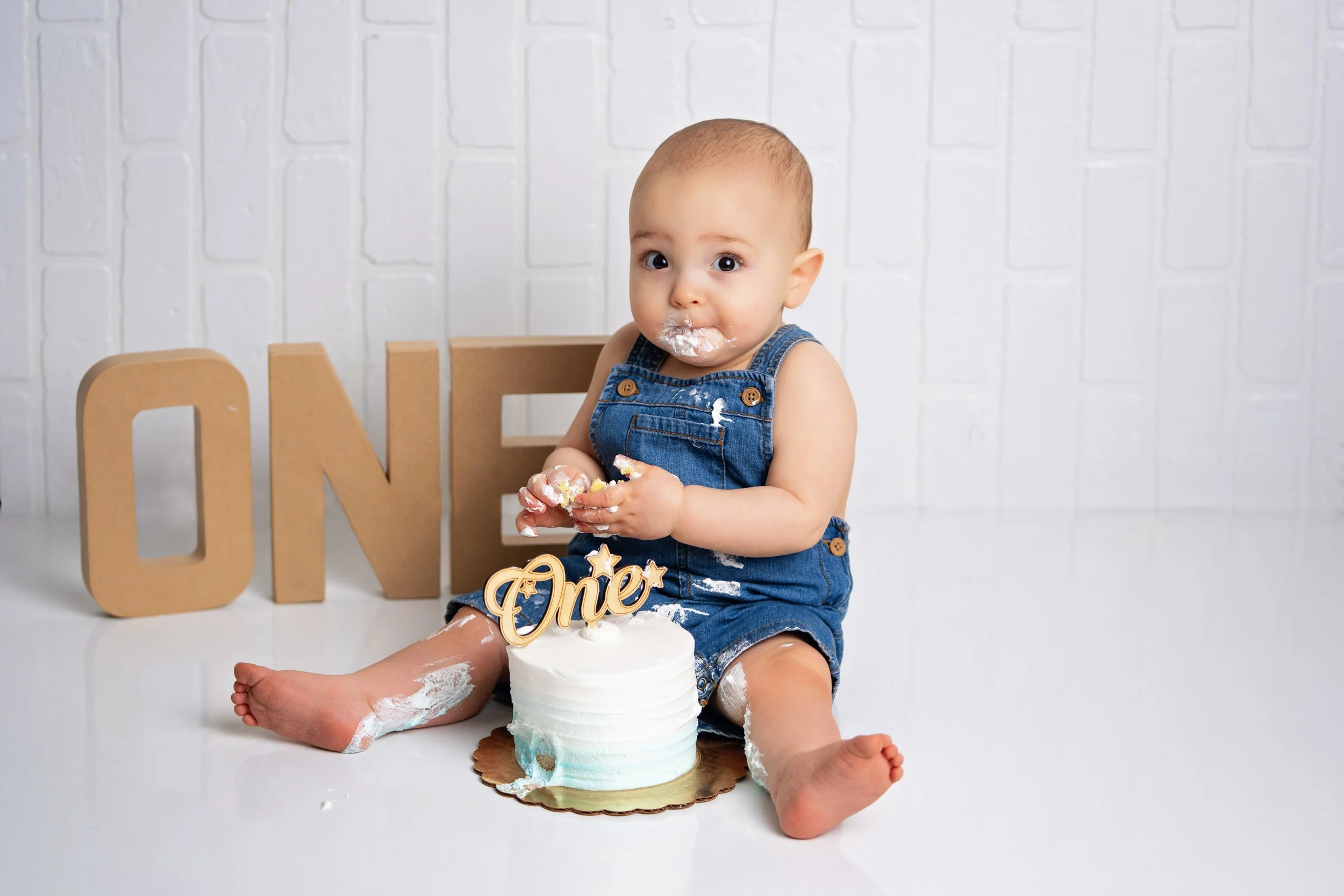 Chattanooga Smash Cake and first birthday portrait 38