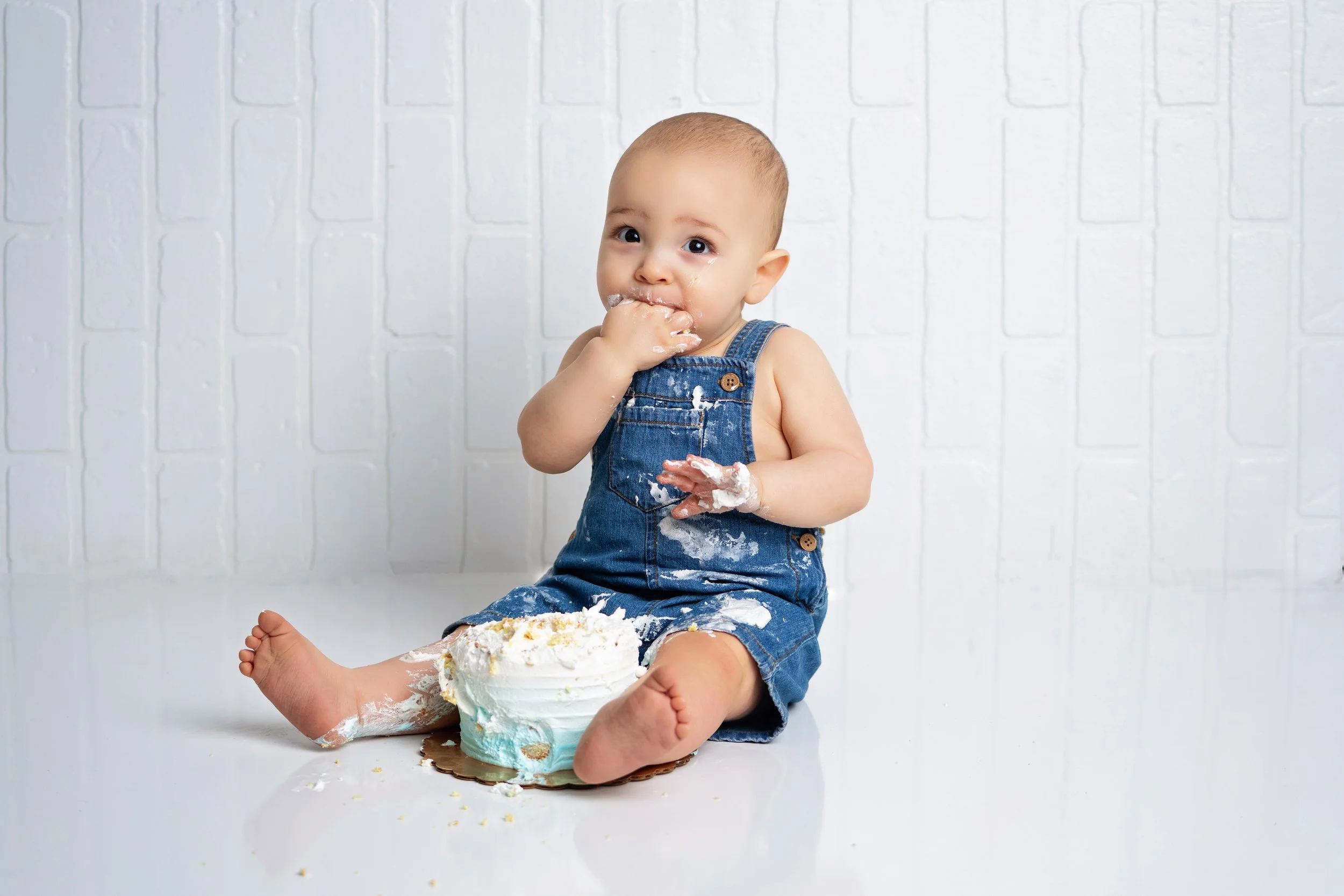 Chattanooga Smash Cake and first birthday portrait 37