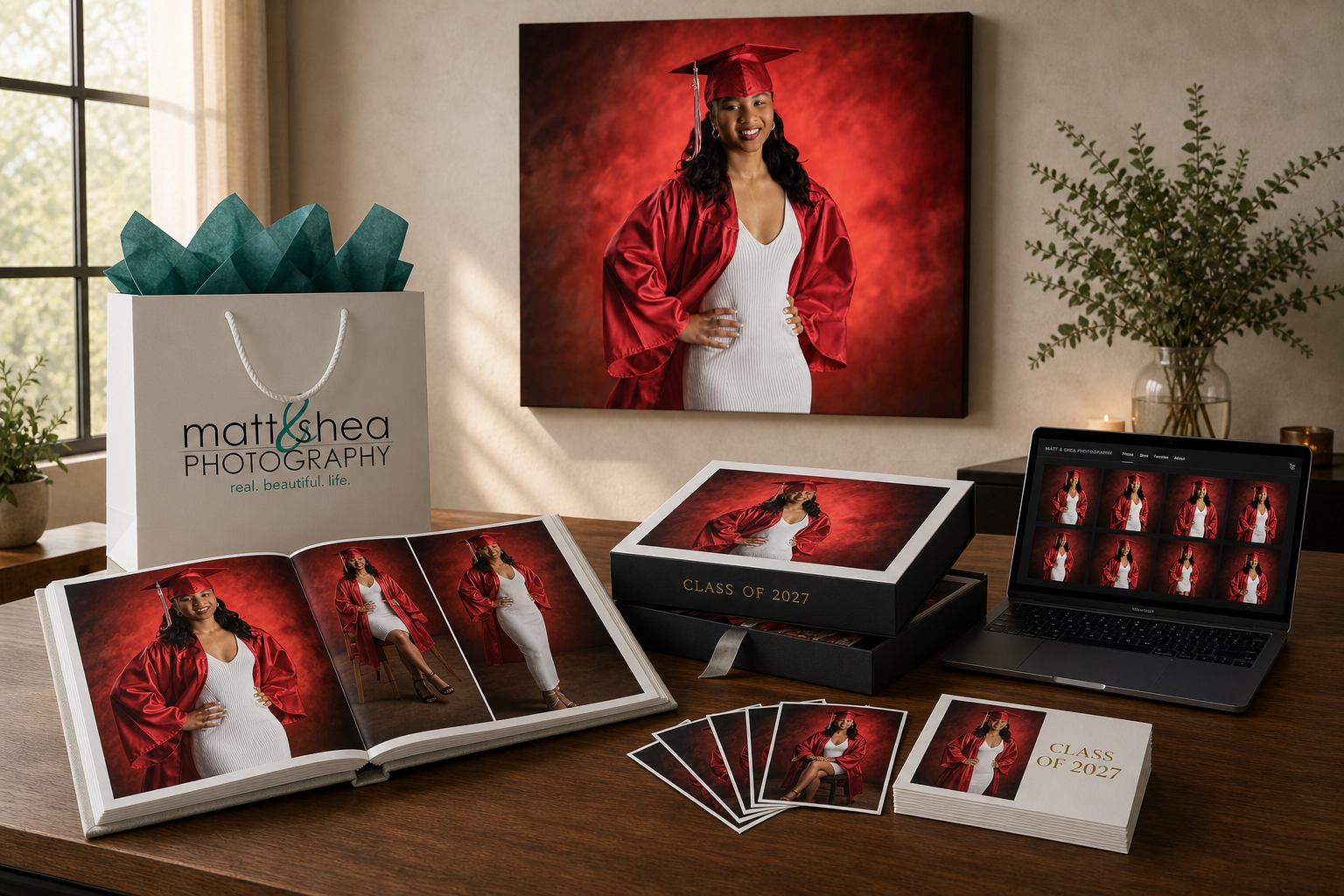 Matt and Shea Photography complete senior portrait order