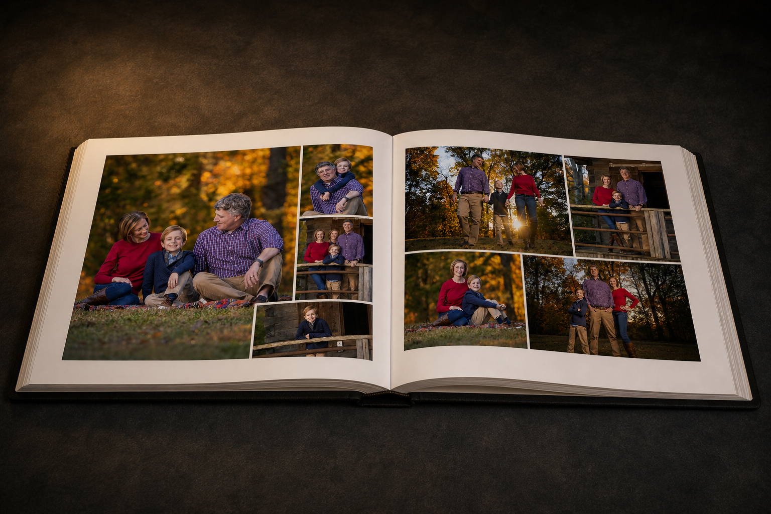Custom heirloom family album