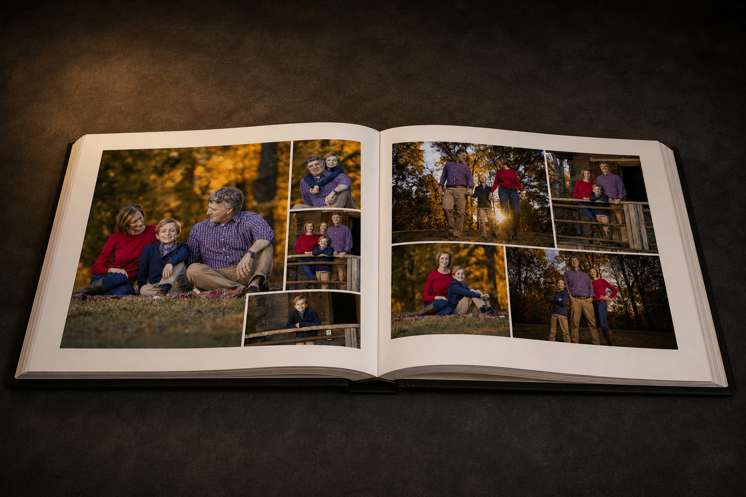 Custom heirloom family album