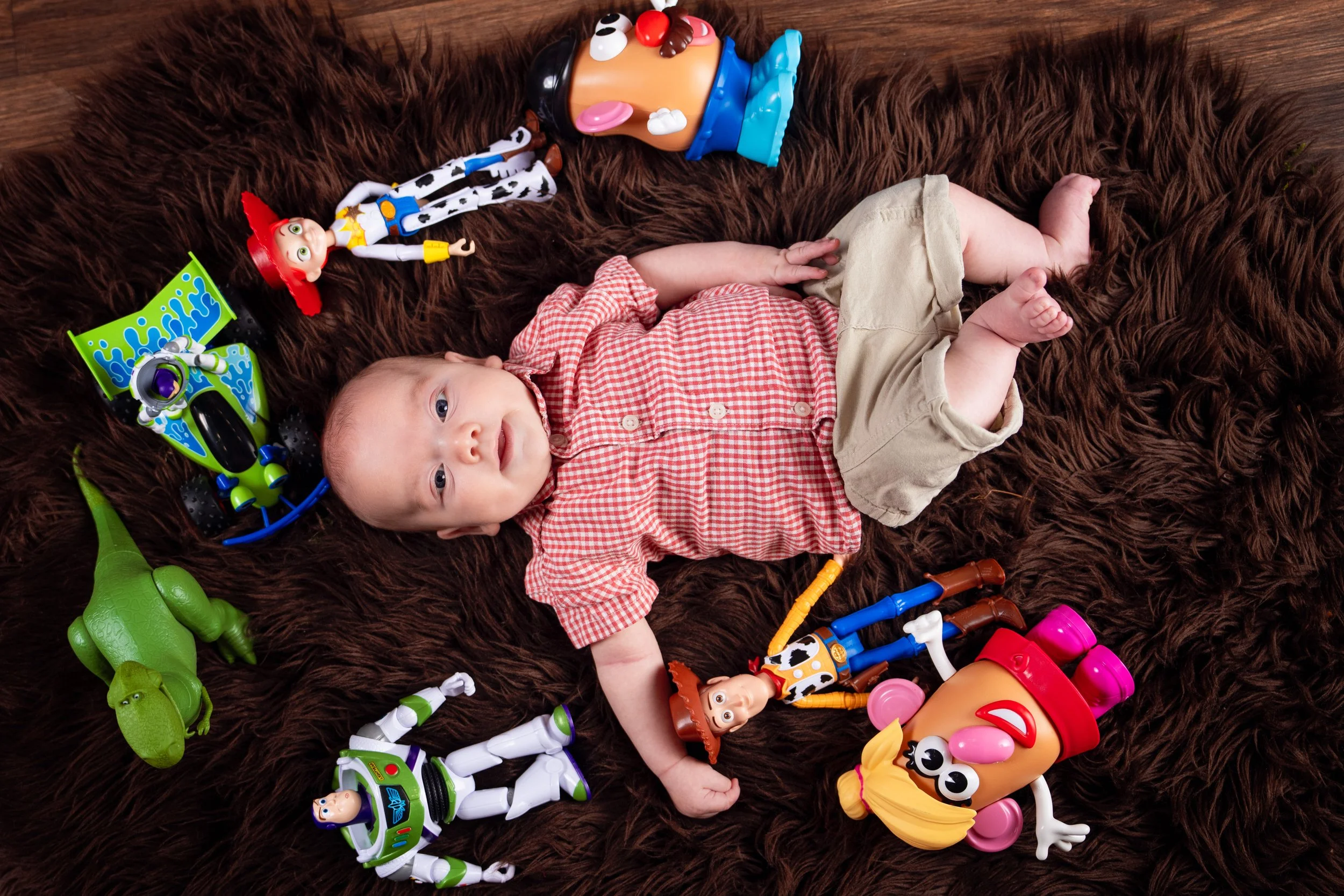 Joyful child portrait during the Andy's Room Limited-Edition Portrait Experience