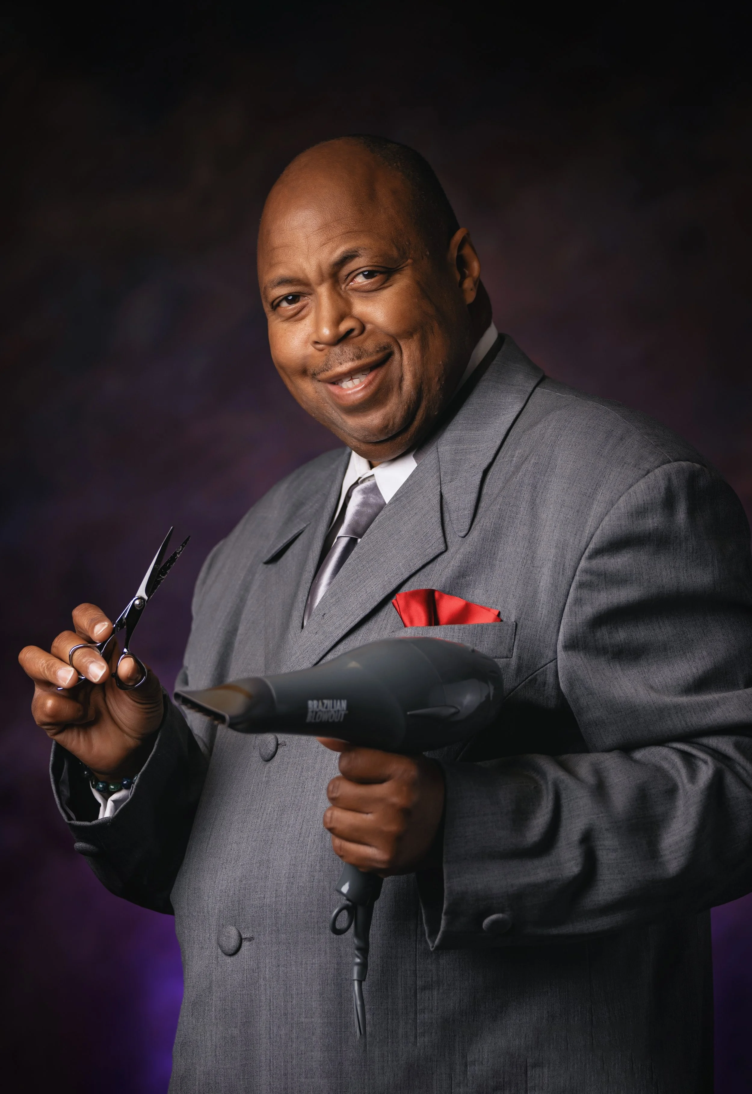 Professional business headshot created at a Chattanooga portrait studio