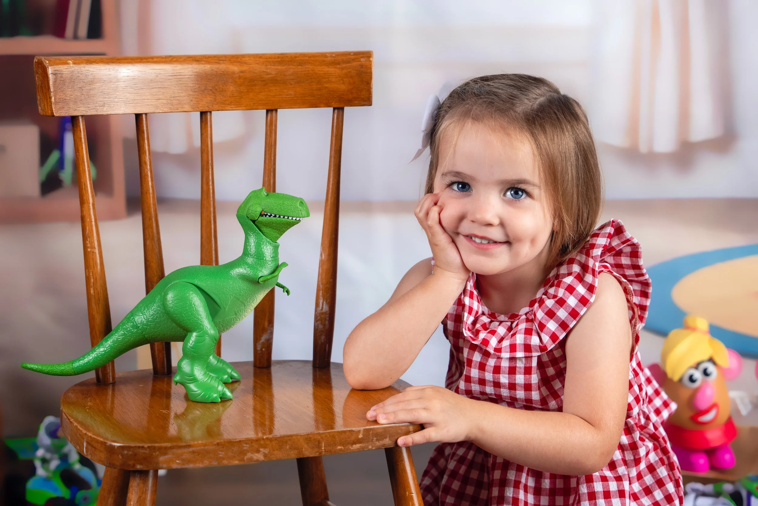 Fun childhood portrait created at Matt & Shea Photography