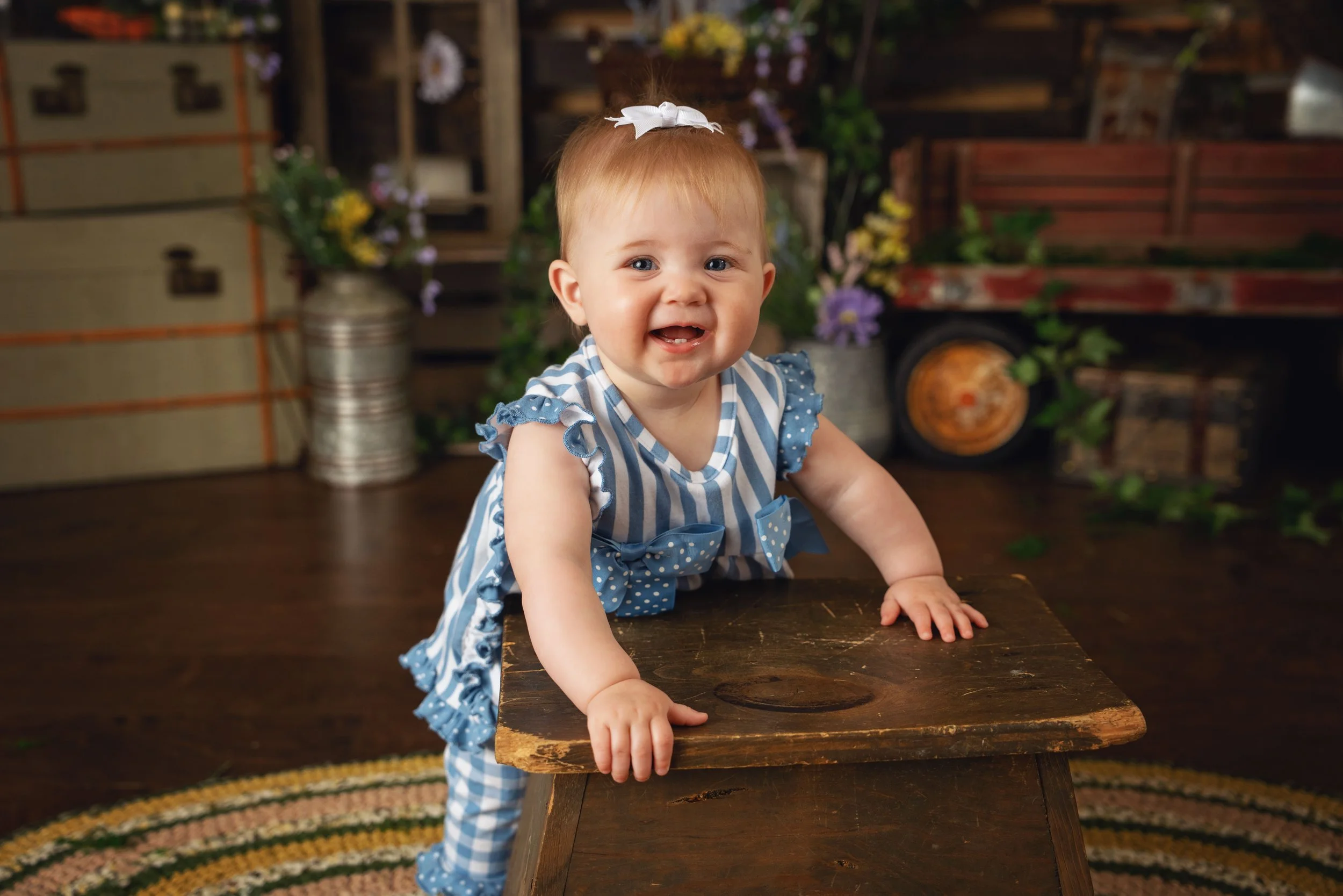 Baby milestone portrait 95 by Matt and Shea Photography in Chattanooga