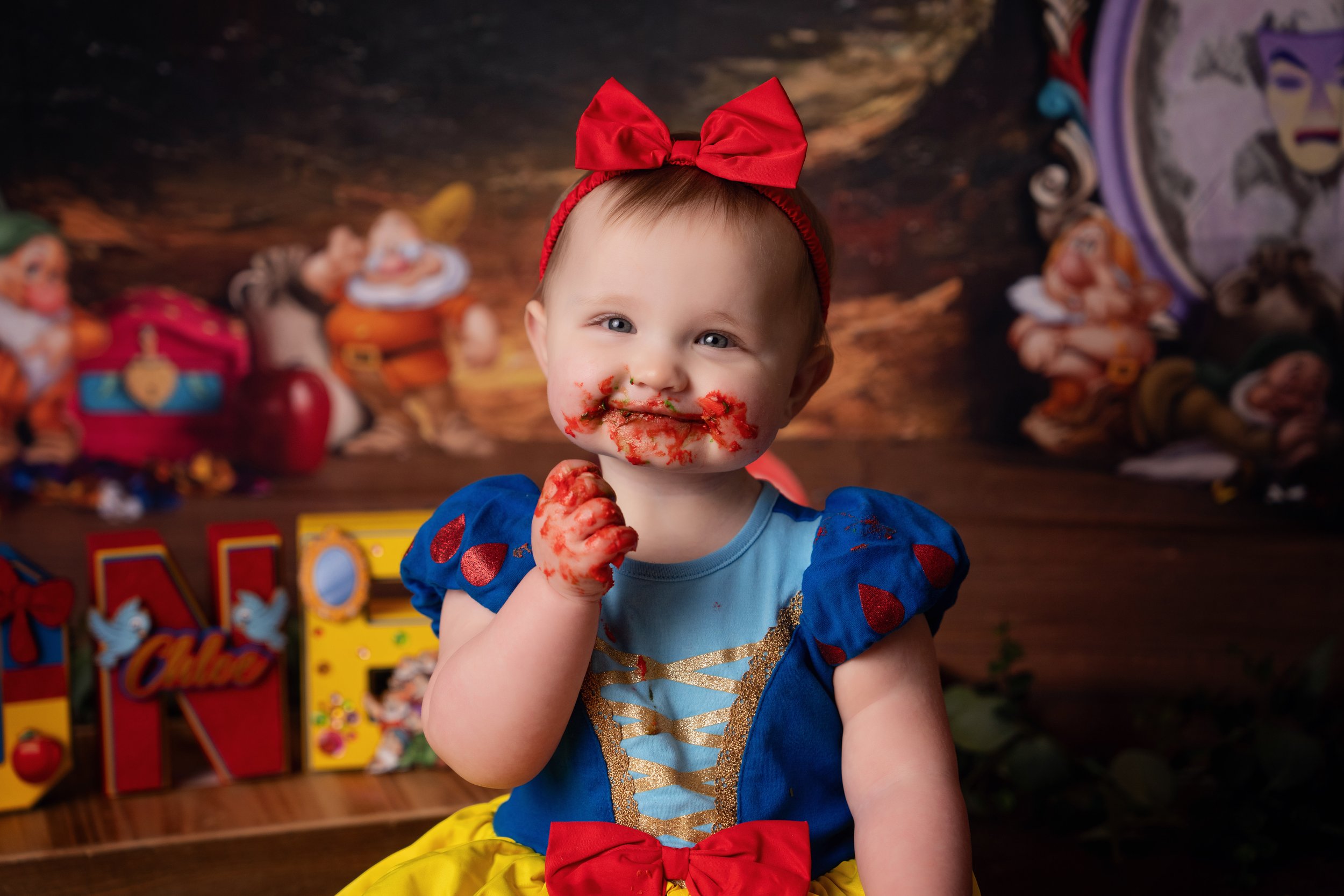 Chattanooga Smash Cake and first birthday portrait 6