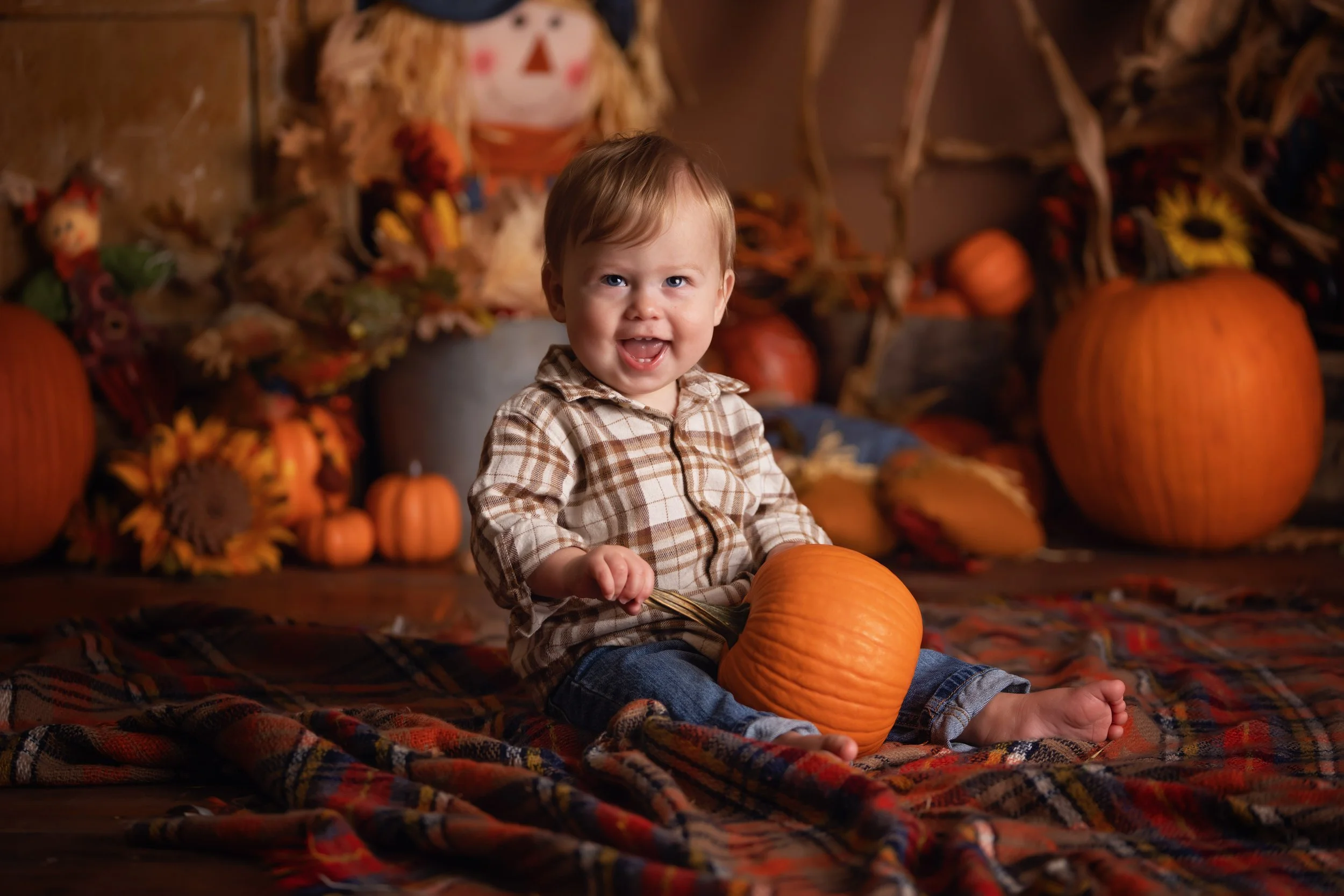 Pumpkin Patch portrait print