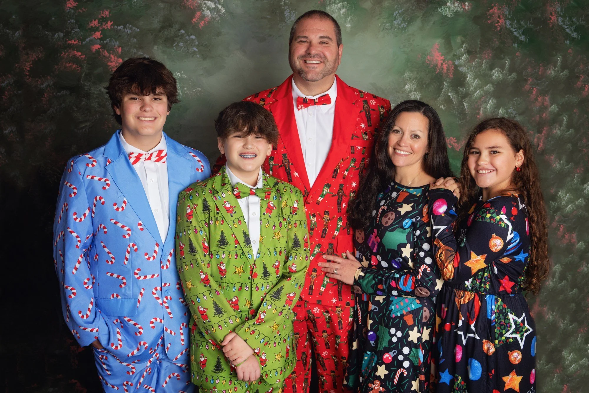 Tacky Christmas sample portrait