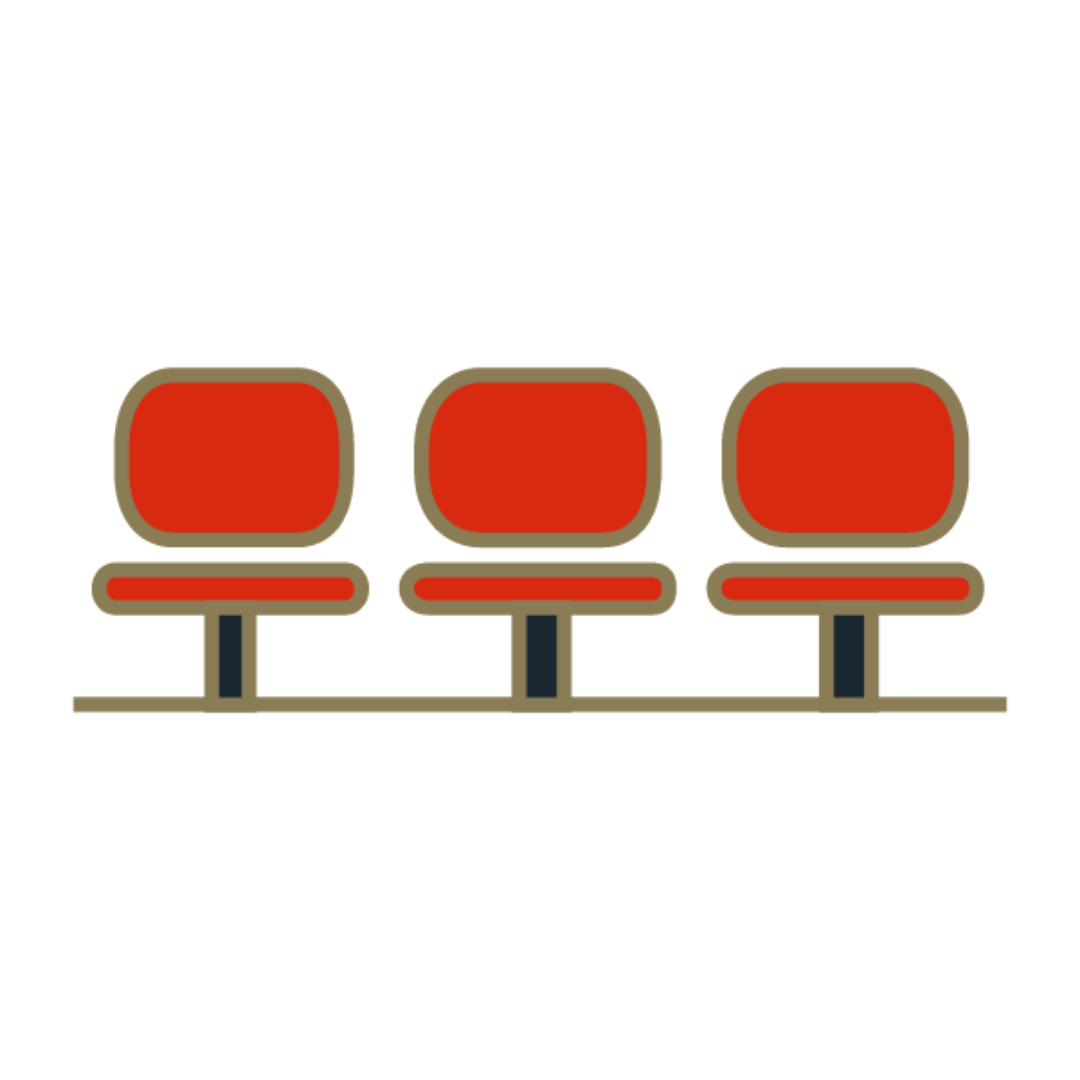 Front row seating