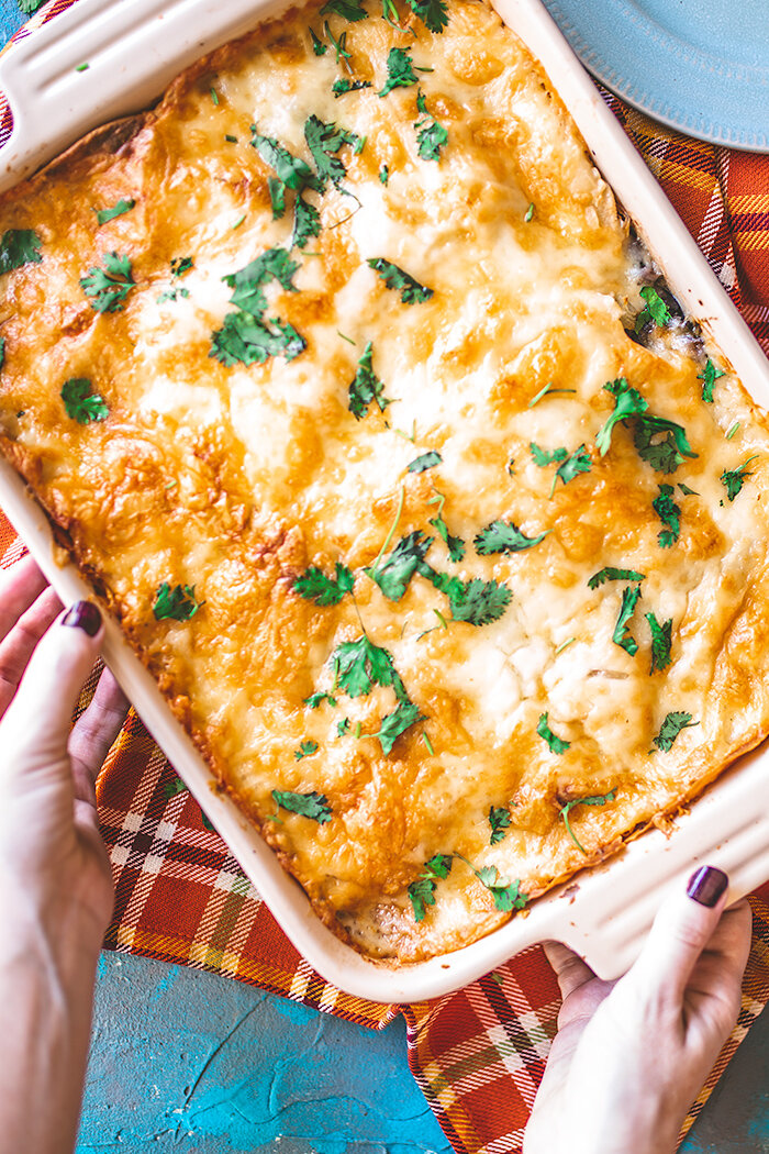 Chicken Enchiladas Casserole