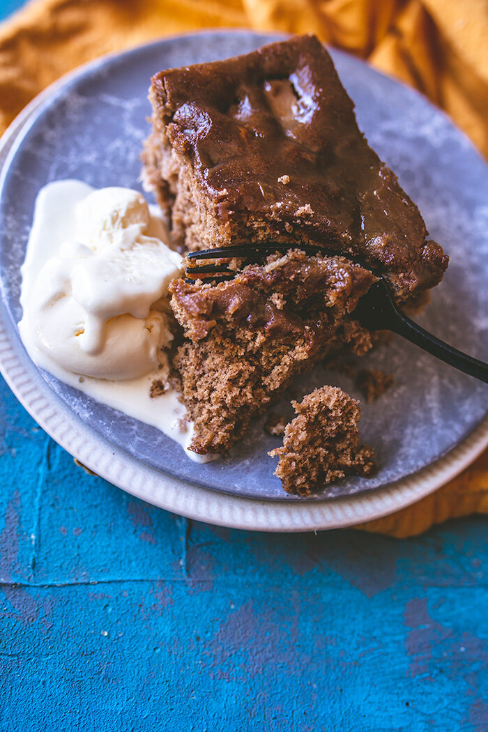 Caramel Apple Cake