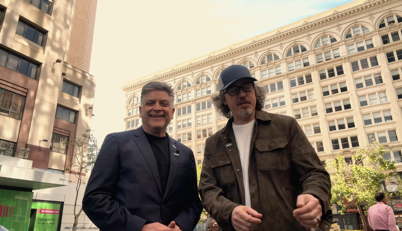 Marco Ciappelli and Sean Martin at RSAC Conference 2026 in San Francisco