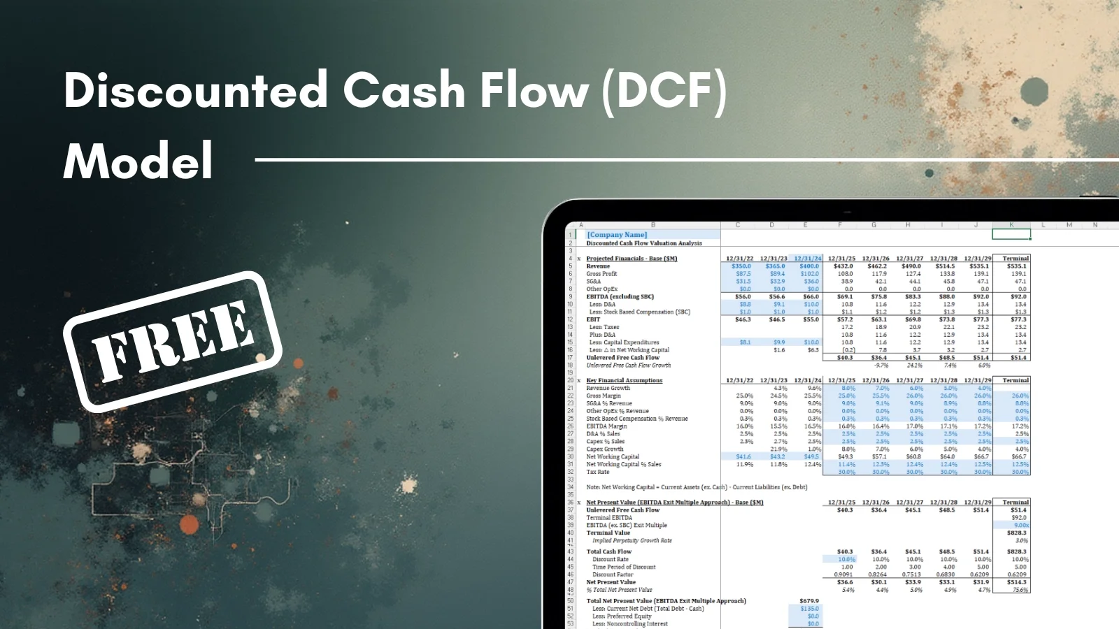 Free DCF Model Template for Excel