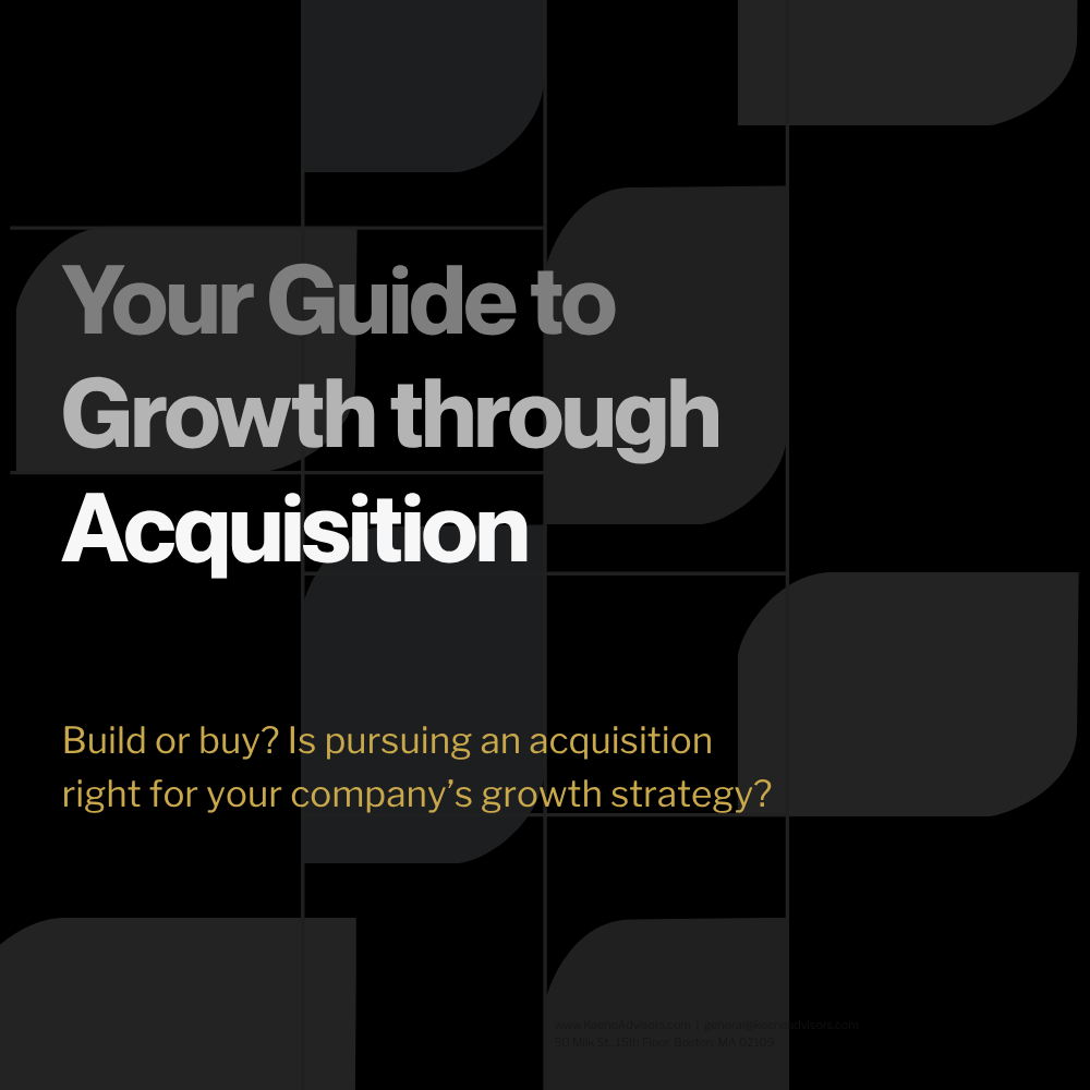 Keene Advisors — Investment Banking and M&A Advisory