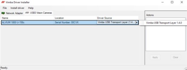 Vimba Driver 3