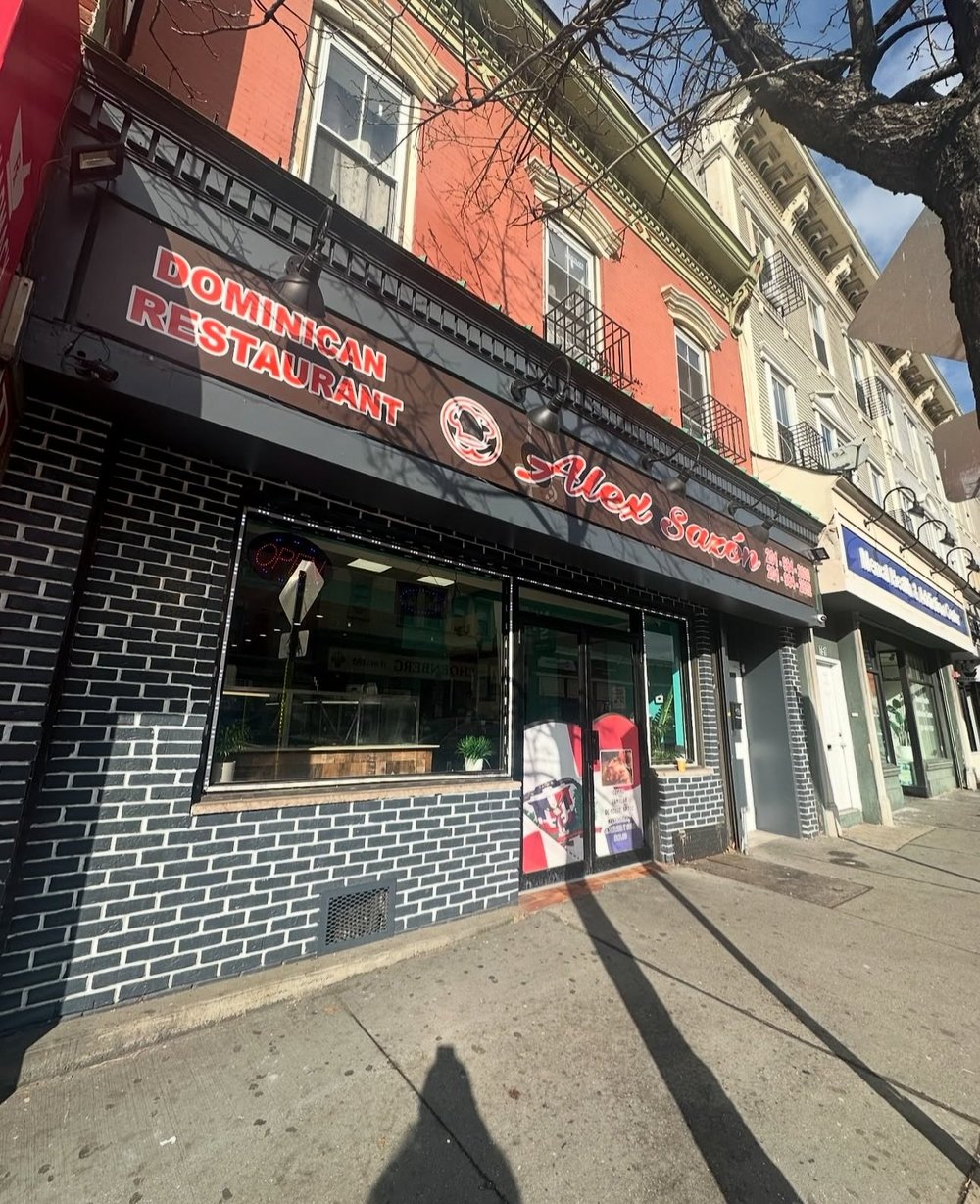 Alex Sazon restaurant on Bergen Avenue