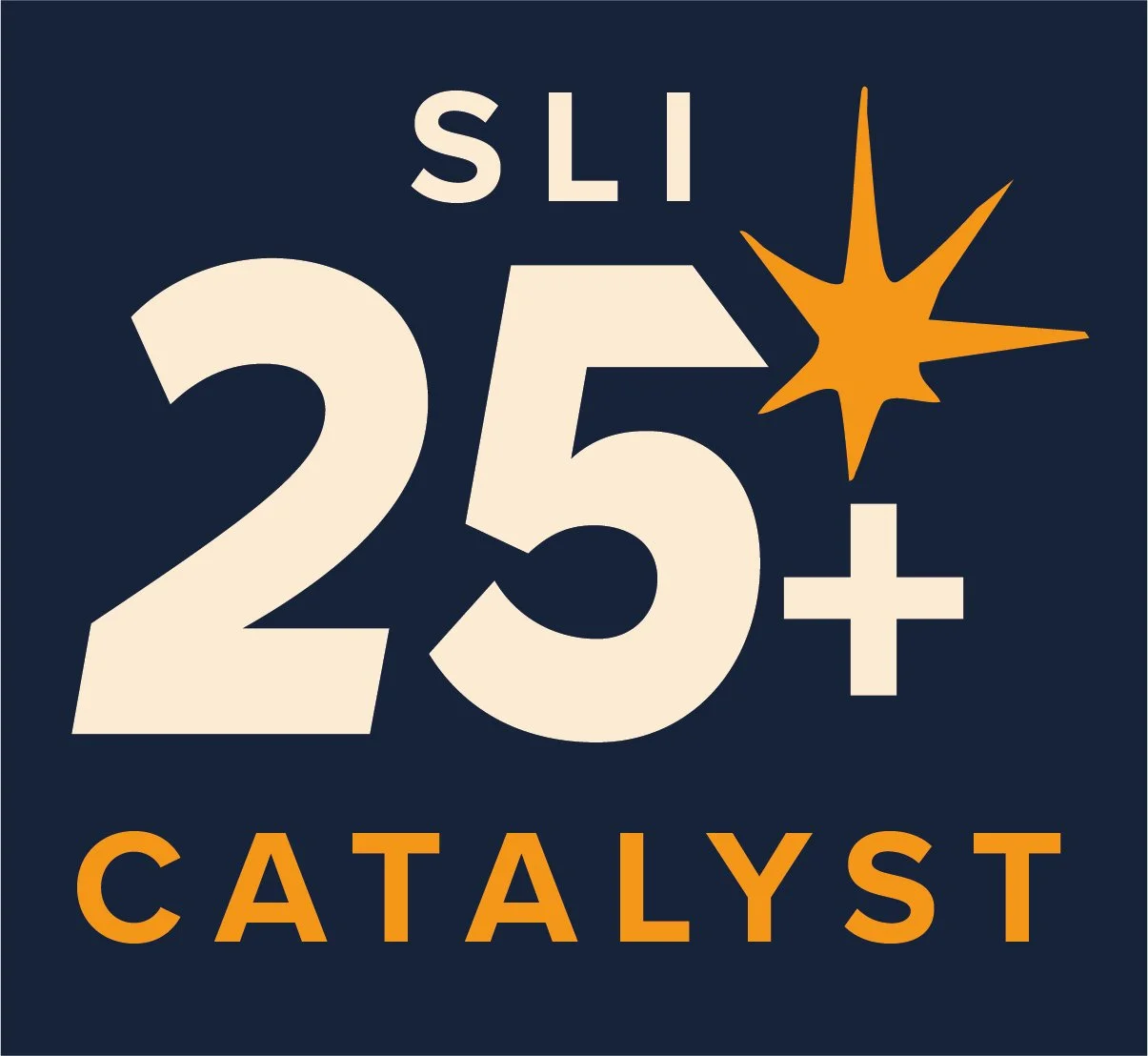 SLI 25+ Catalyst logo