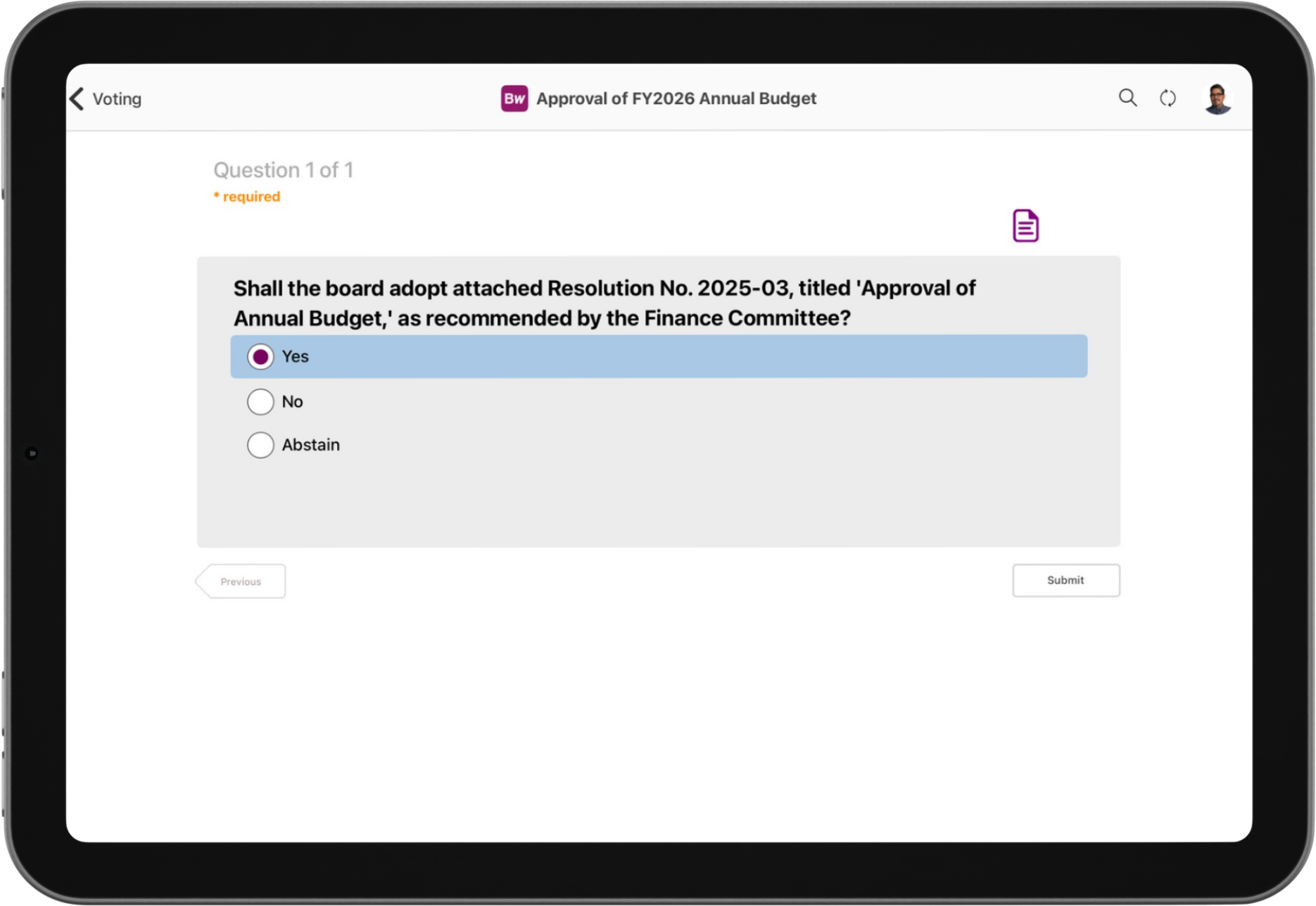 Security Screenshot
