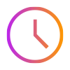 Time and cost savings icon
