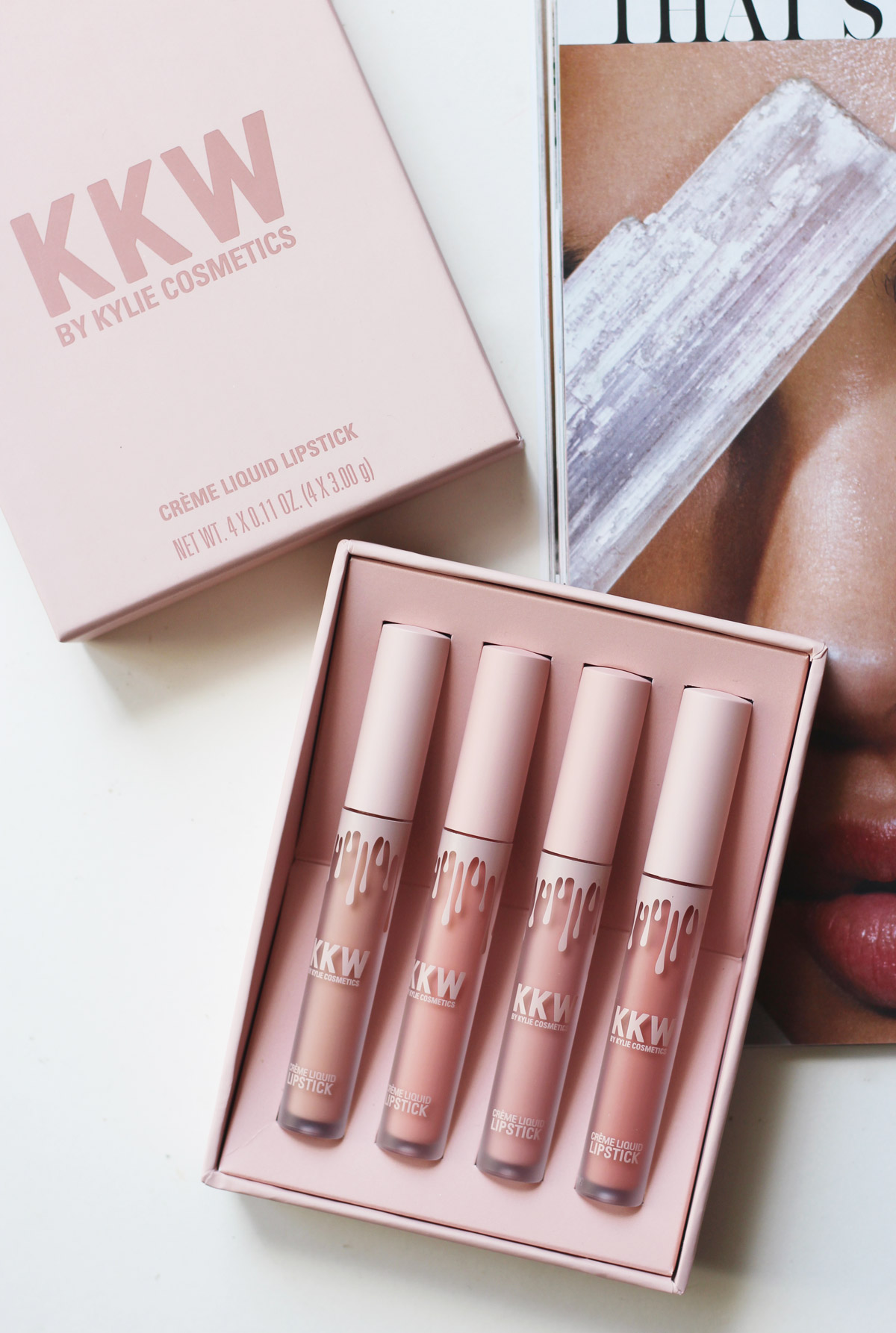 KKW x Kylie Cosmetics Creme Liquid Lipsticks Review + Swatches - Beauty by ...