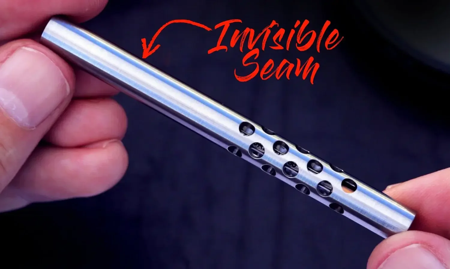 Chroma EDC keychain pen review and write demo