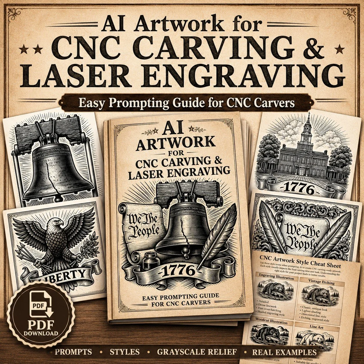 AI Artwork for CNC