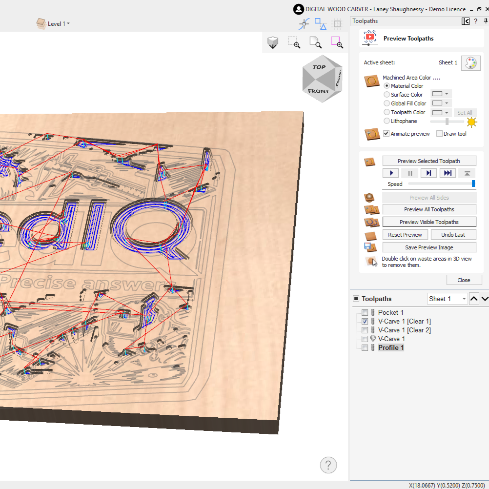 From Artwork to Toolpath