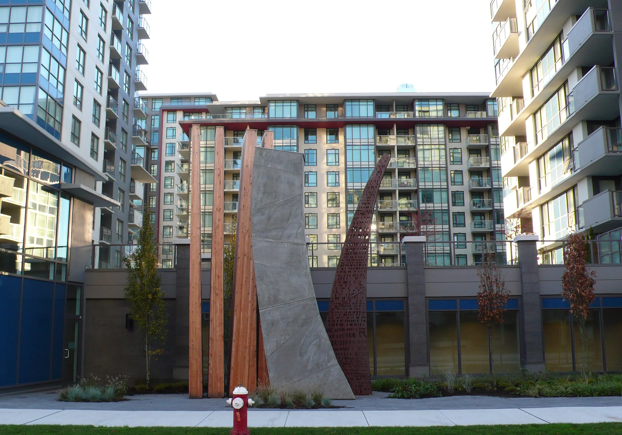 Tango by Campos Studio, public art installation in Richmond, BC