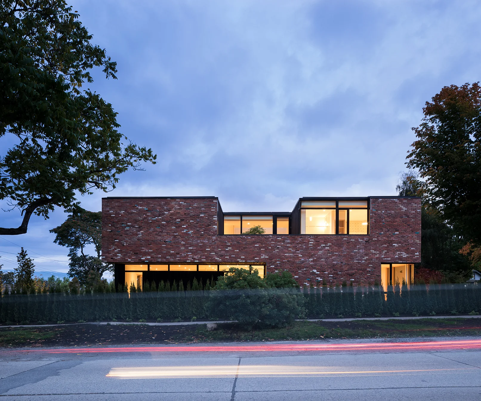 Brick House by Campos Studio, single-family home in Point Grey, Vancouver
