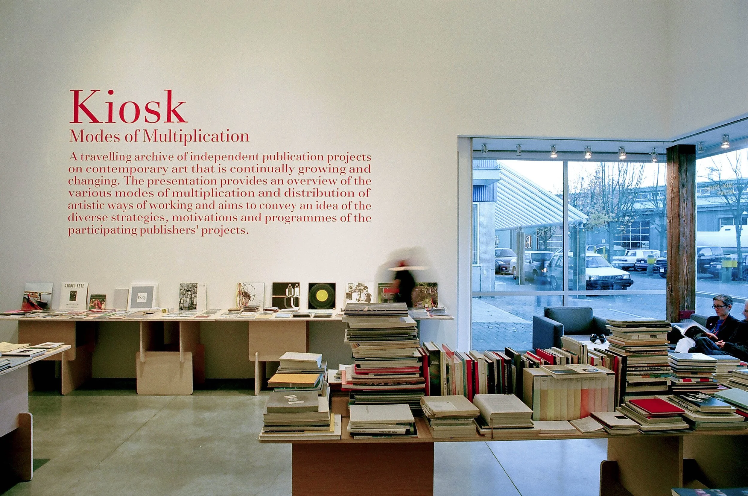 Kiosk Exhibition by Campos Studio, installation design in Vancouver, BC