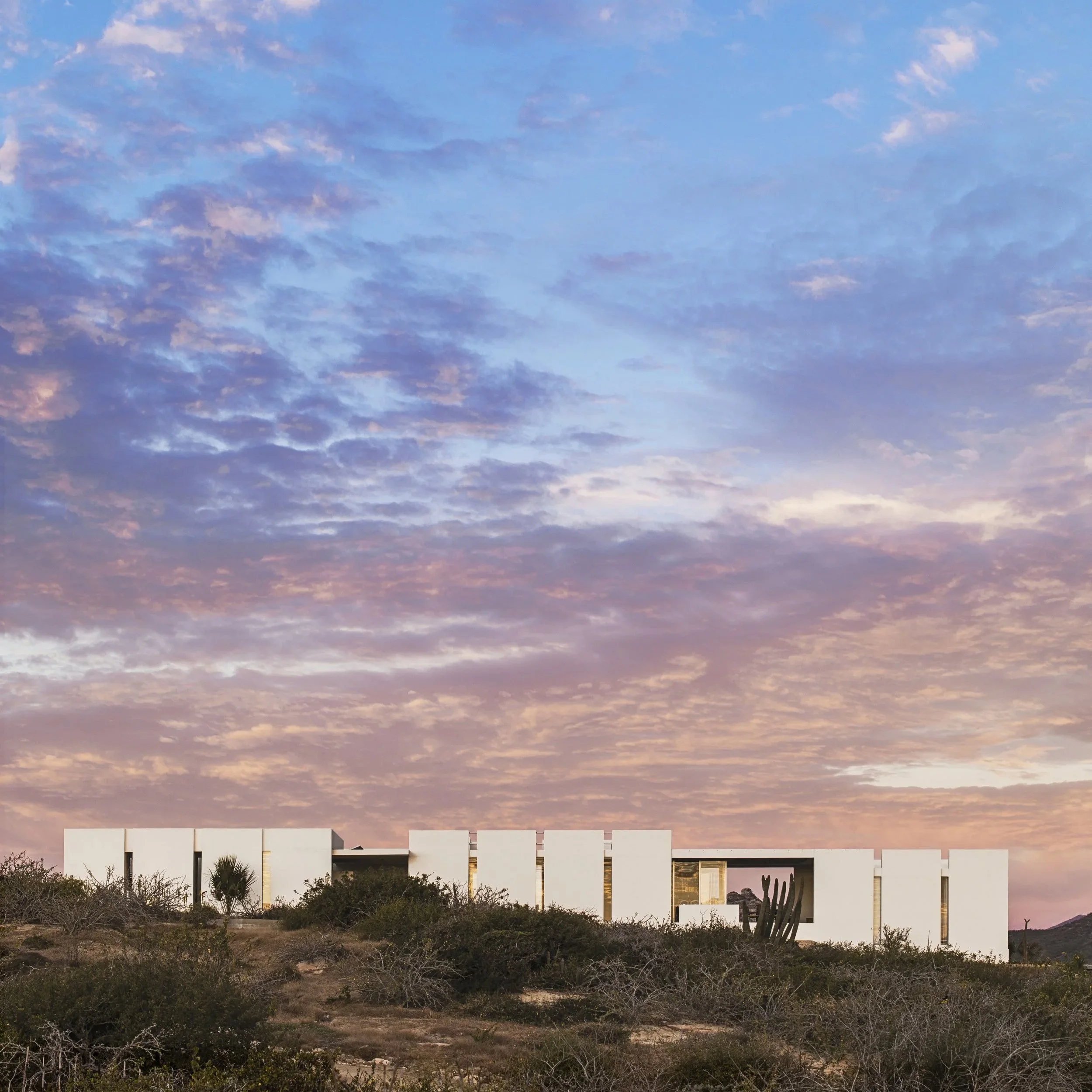 Zacatitos 03 by Campos Studio, off-grid passive desert house in Los Zacatitos, Mexico