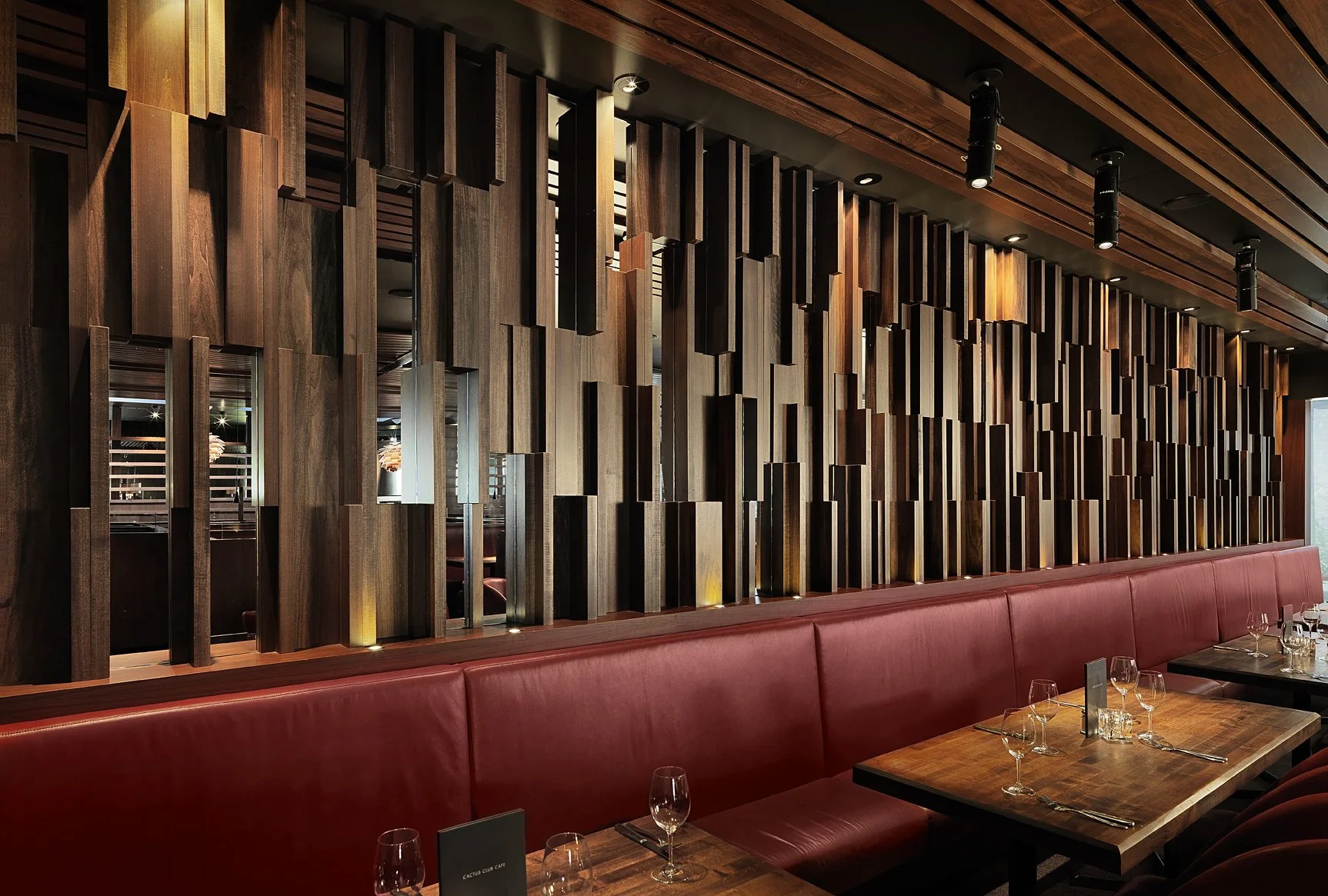 Cactus Club by Campos Studio, restaurant interior in North Burnaby, BC