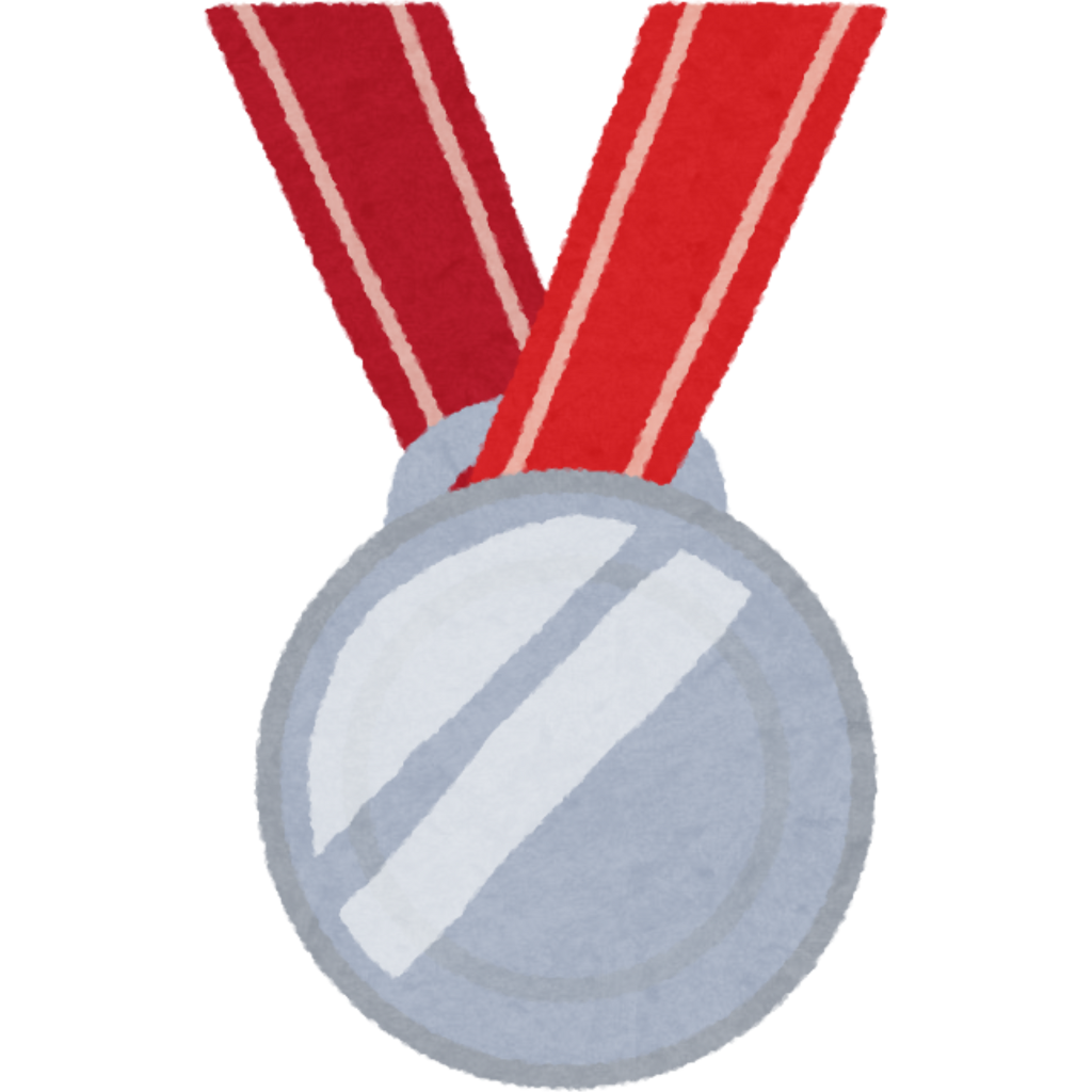 silver medal graphic
