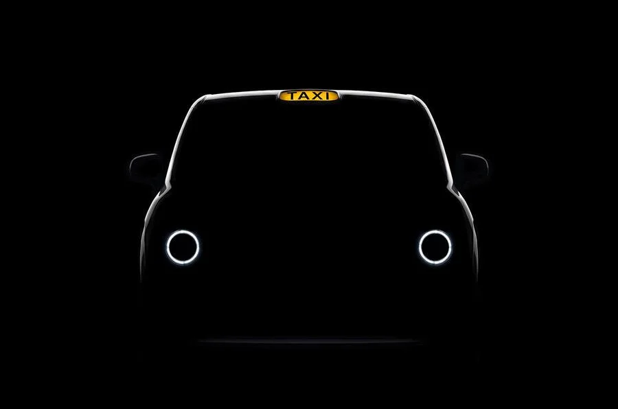 LEVC TX6 2027 Side Silhouette Sketch