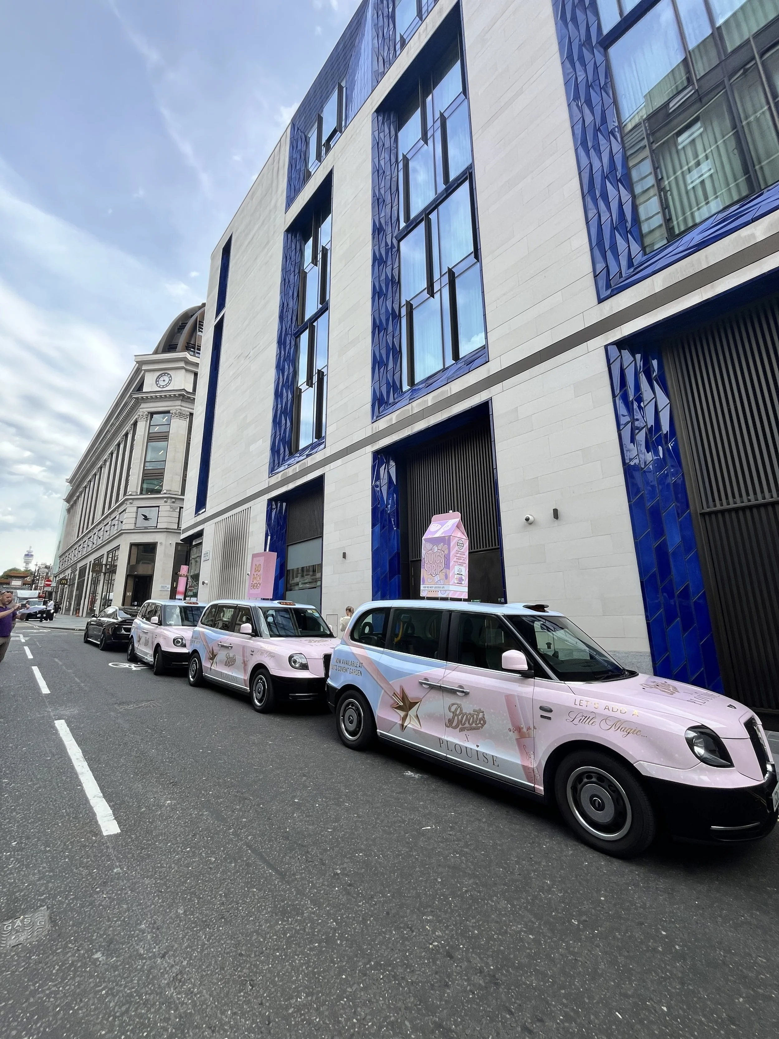 P. Louise x Boots Custom Branded London Taxi Experience