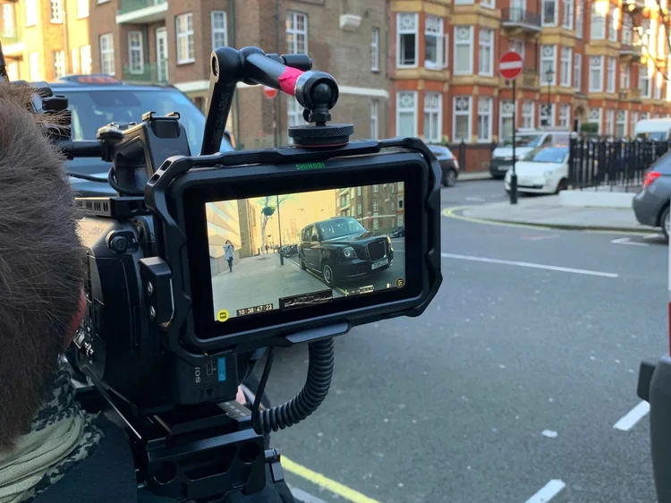 Professional London Black Cab for Film and TV Production