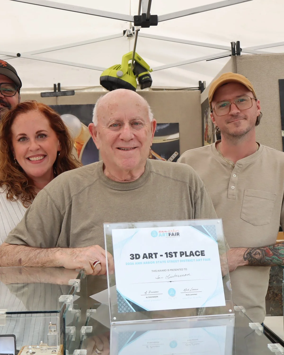 Ian Lieberman, 2026 3D Art First Place award winner