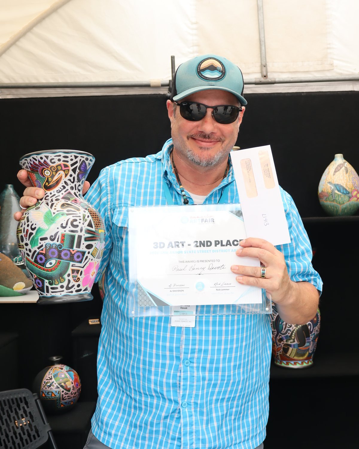 Paul Henry Devoti, 2026 3D Art Second Place award winner