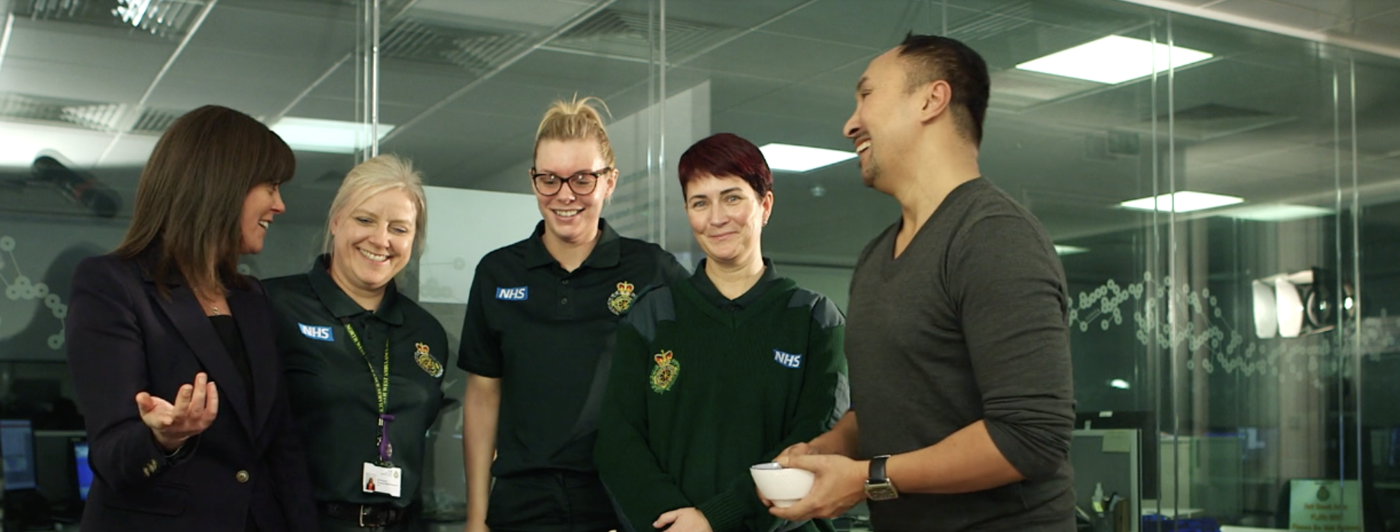 NHS team cooking workshop