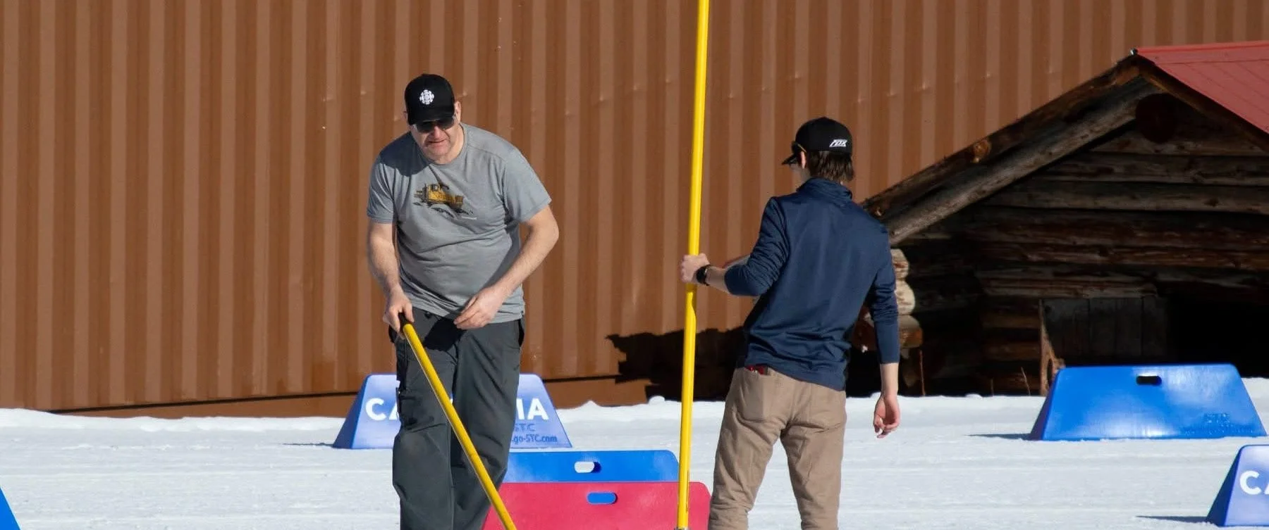 Biathlon Volunteers at an Event