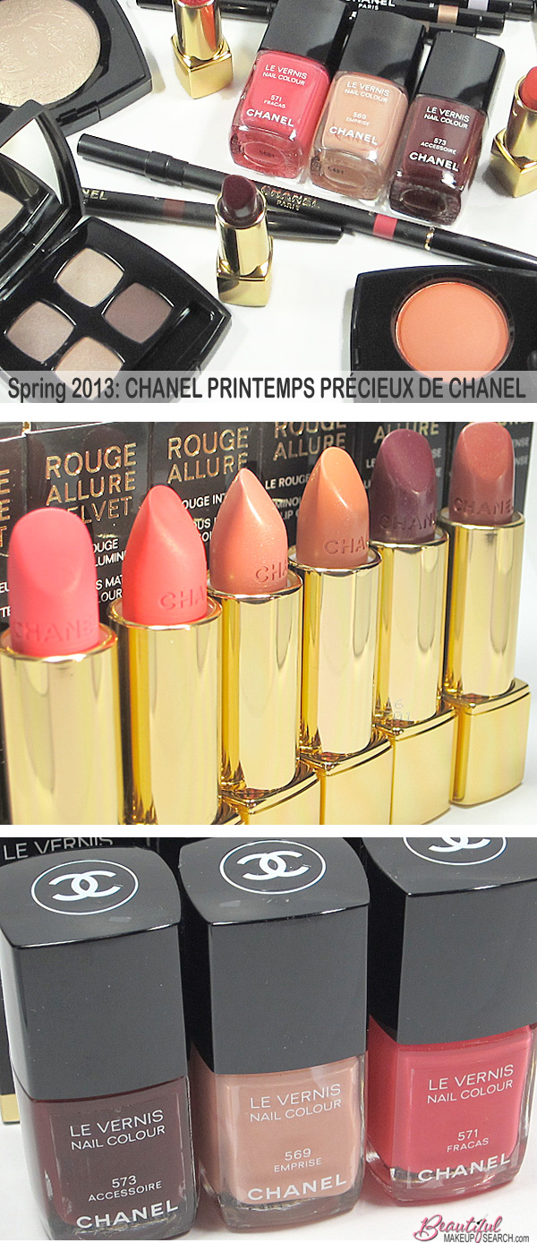 Spring 2013: CHANEL PRINTEMPS PRÉCIEUX DE CHANEL. — Beautiful Makeup Search