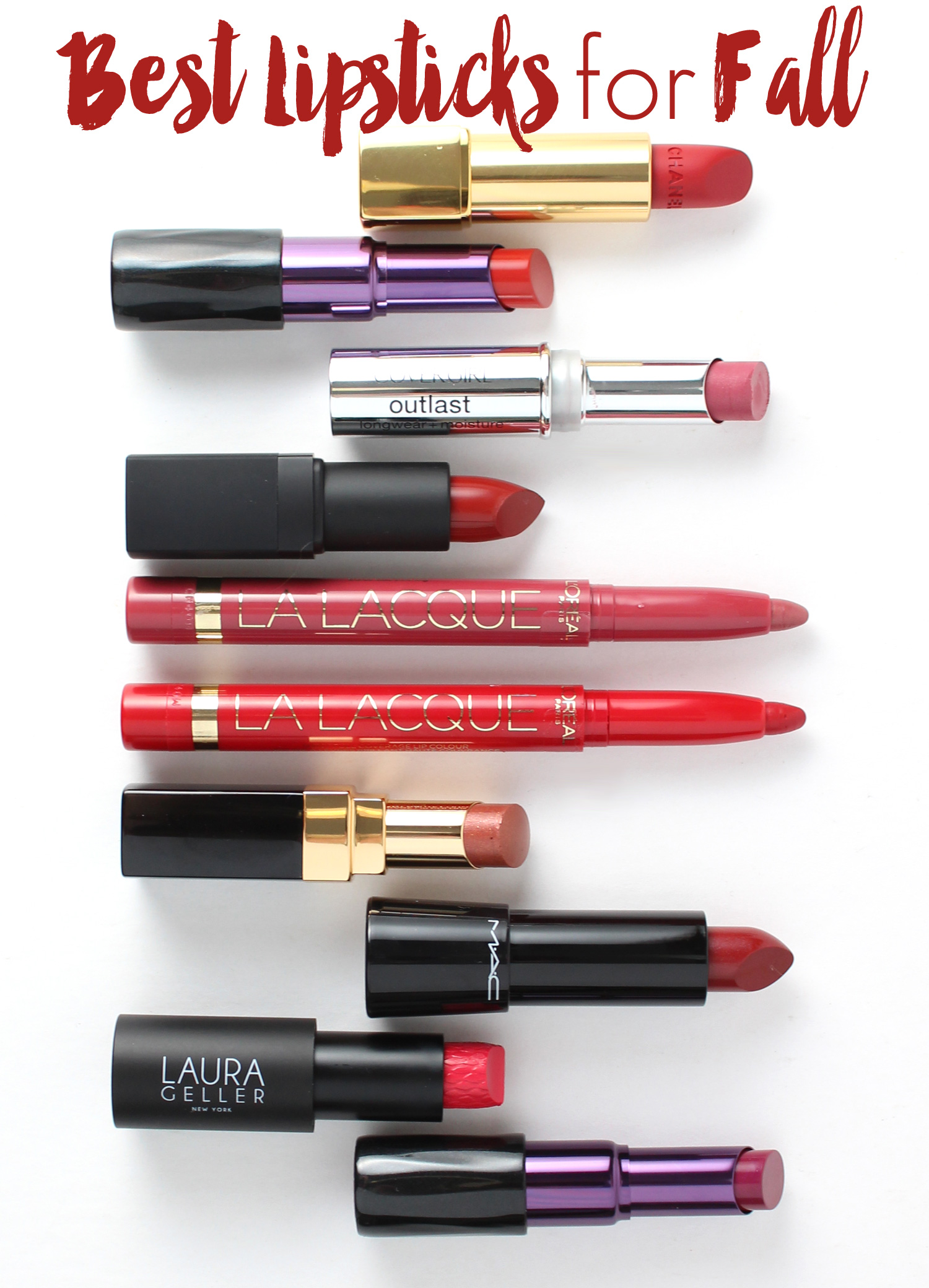 Top 10 Favorite Fall Lipsticks. — Beautiful Makeup Search
