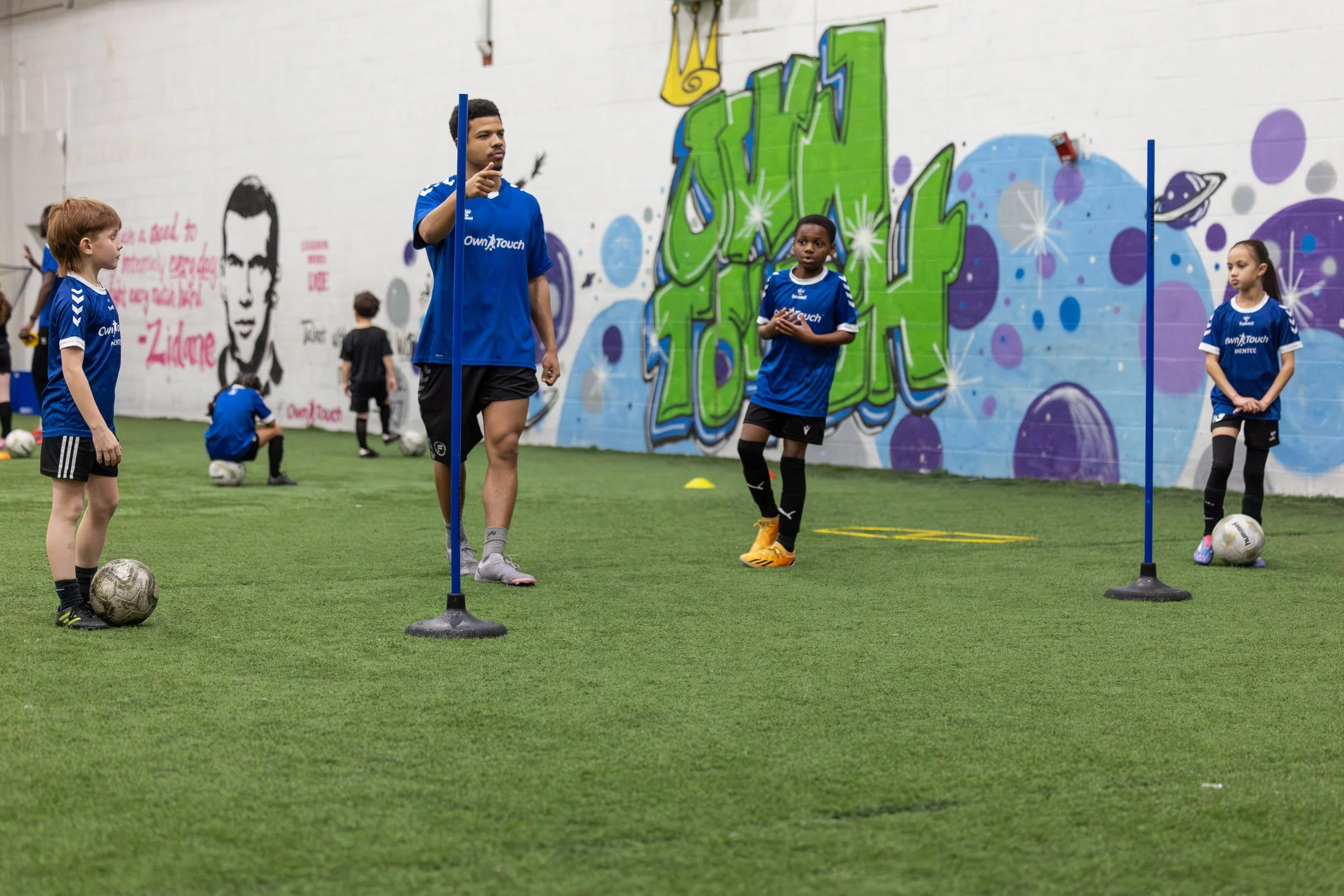 Own Touch training session