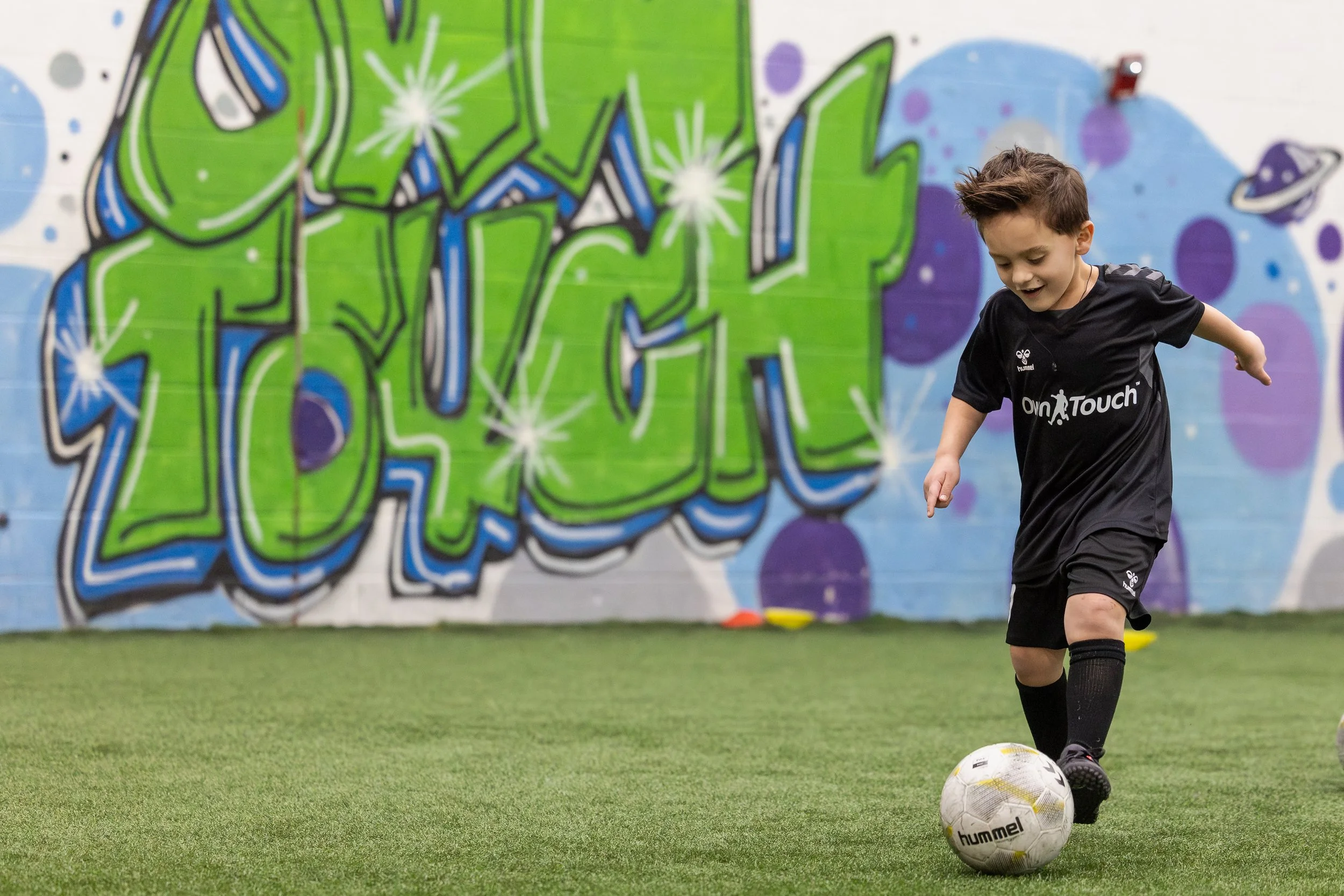 Own Touch mini soccer clinic session