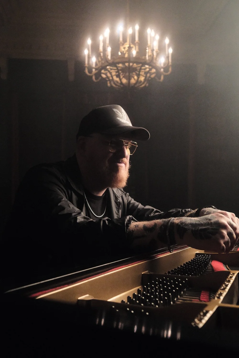 Stephen McWhirter at the piano