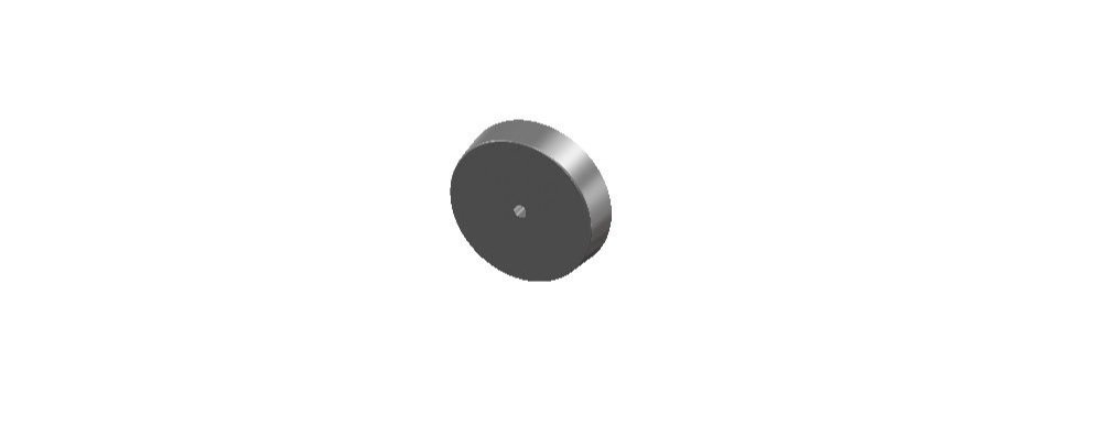 CK-RP9158 Contemporary Round Cabinet Knob Escutcheon