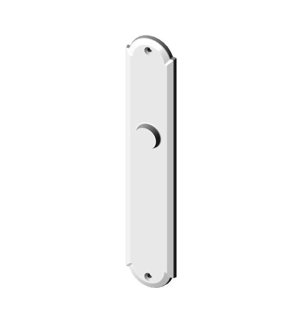 MP-A832 Arch Plate w/ Profile Cylinder Cut Out
